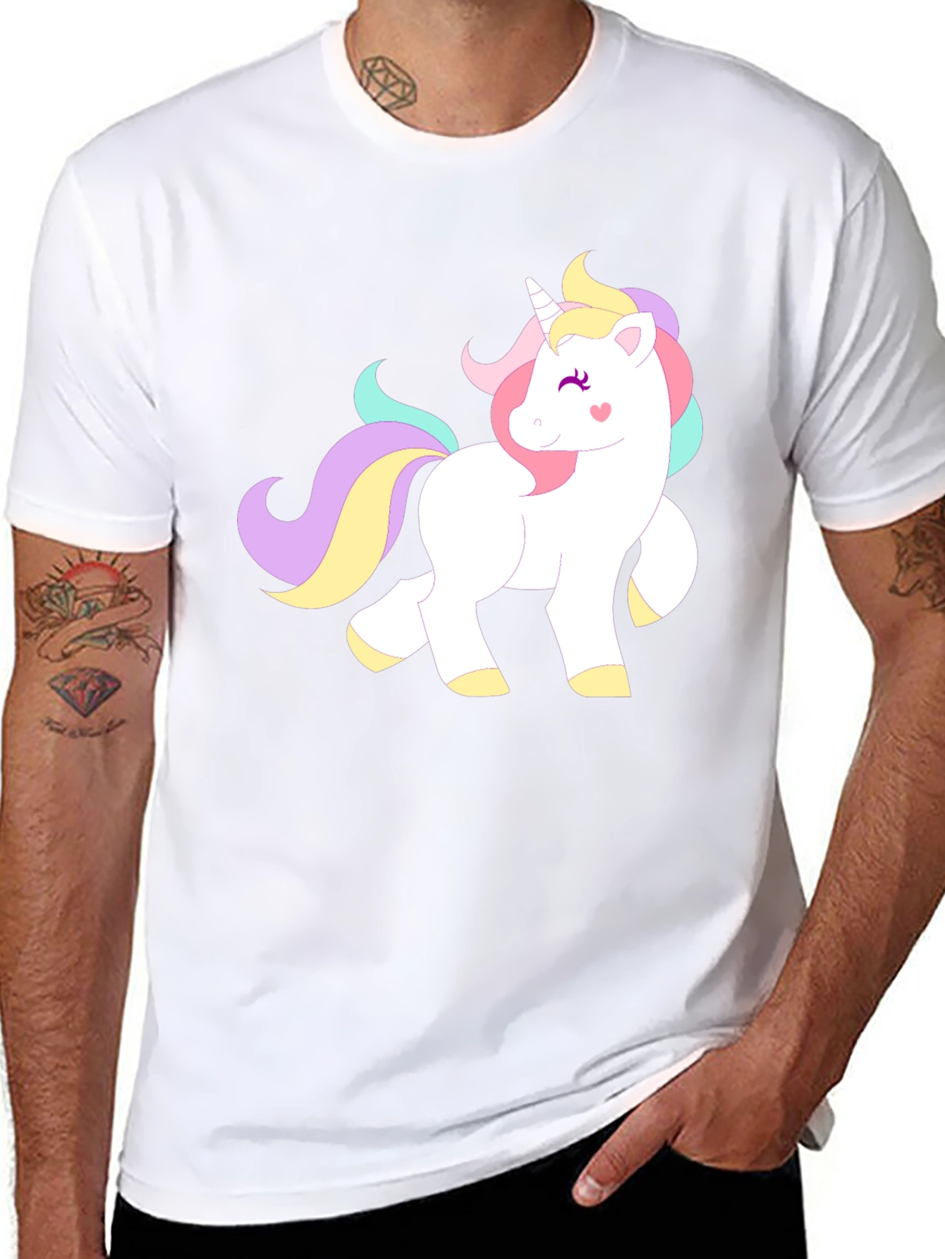 Unicorn Graphic T-Shirt - Whimsical Design