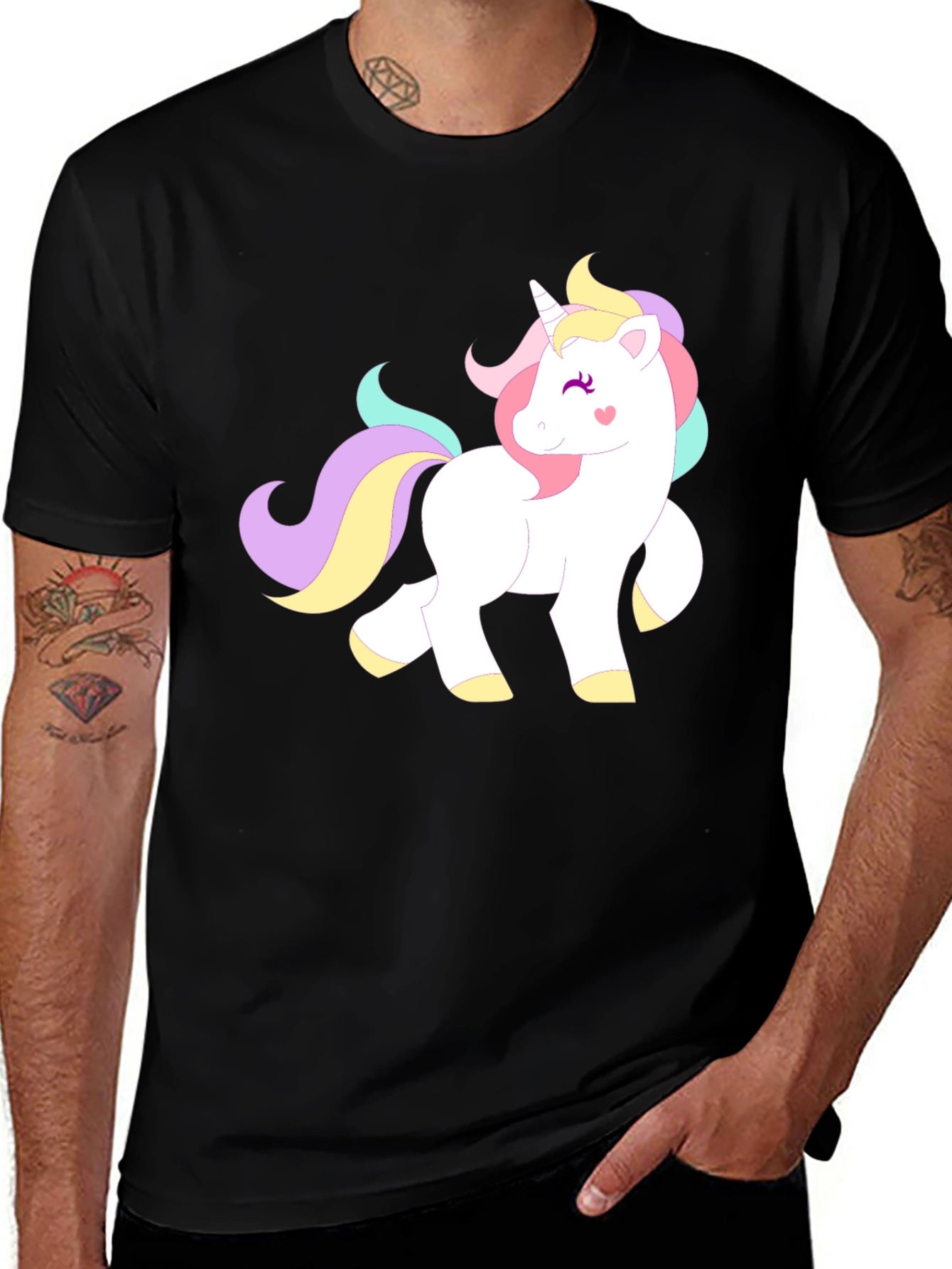 Unicorn Graphic T-Shirt - Whimsical Design