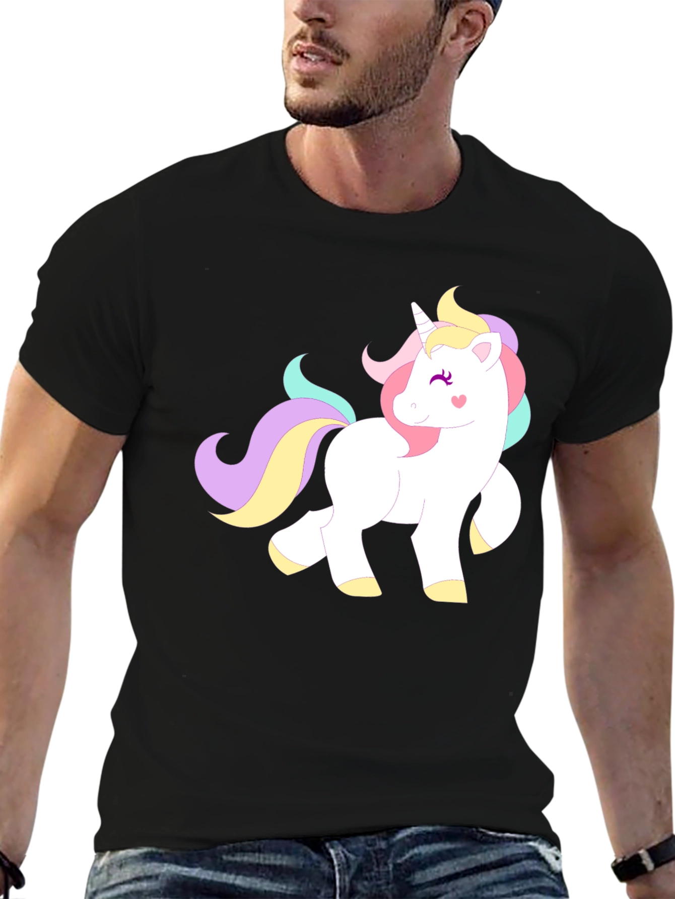 Unicorn Graphic T-Shirt - Whimsical Design