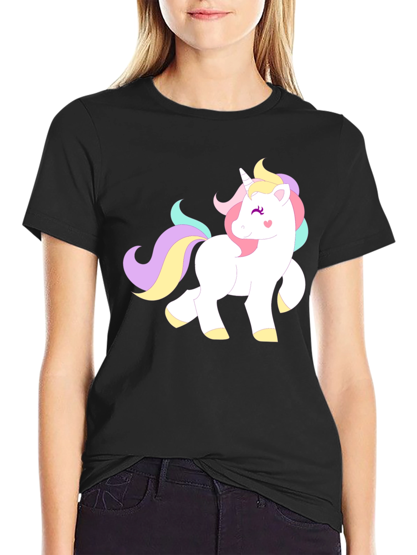 Unicorn Graphic T-Shirt - Whimsical Design