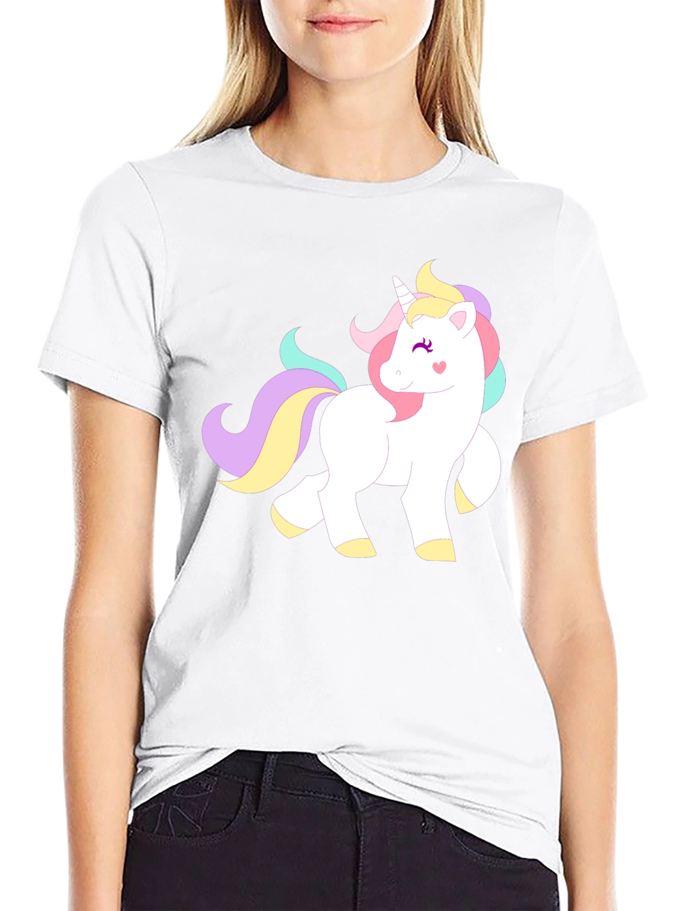 Unicorn Graphic T-Shirt - Whimsical Design