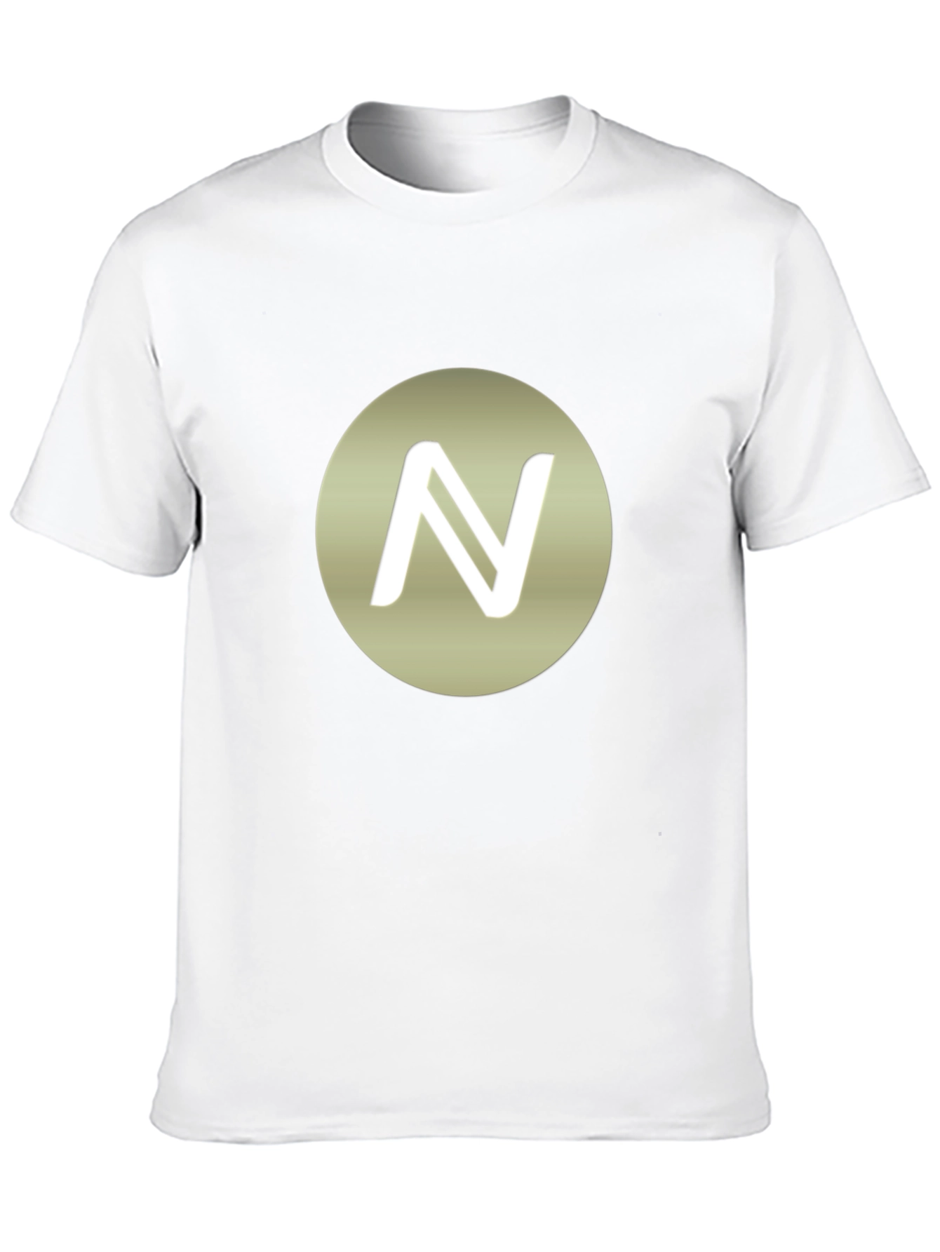 Stylish Black T-Shirt with N Logo