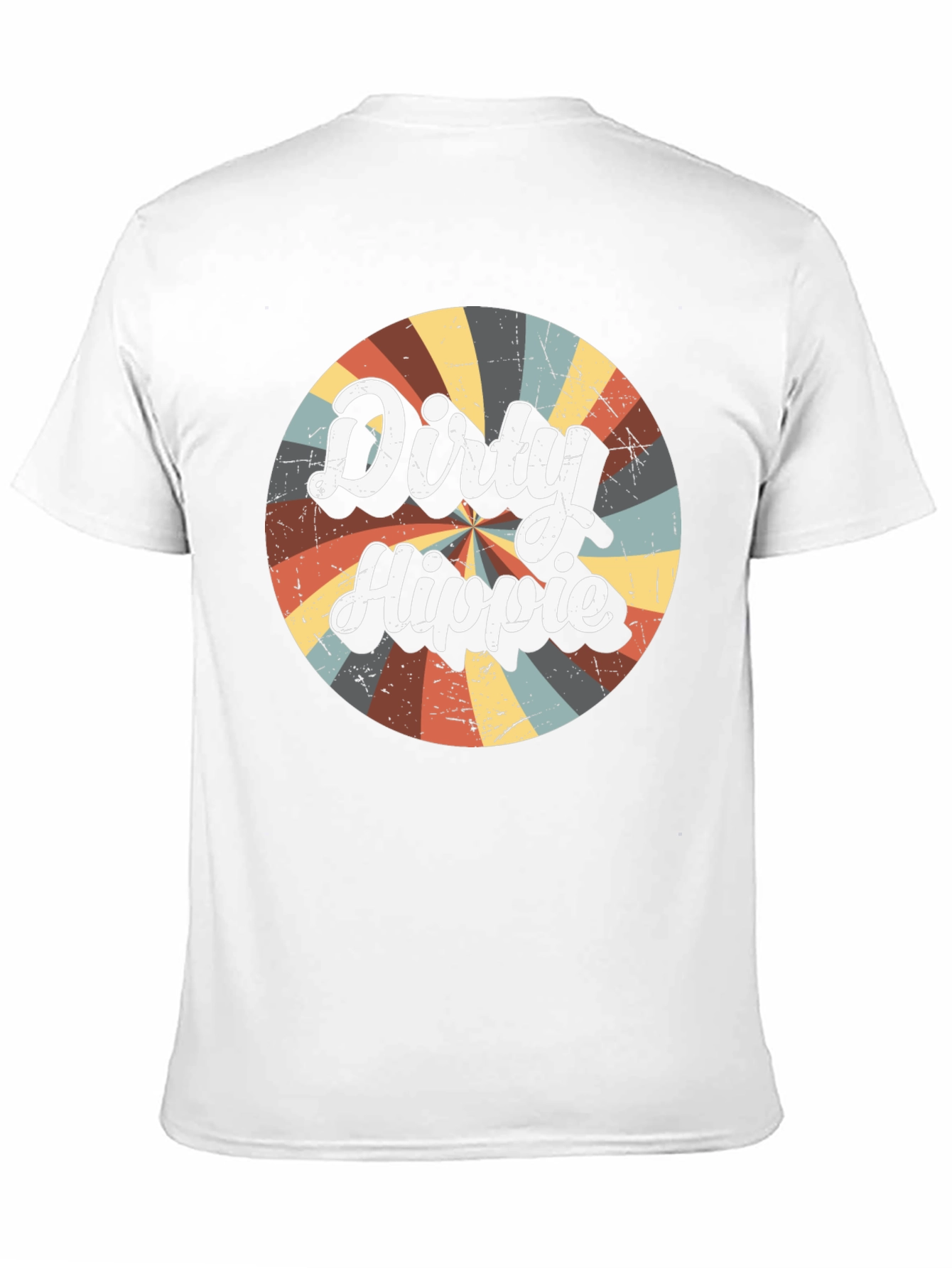 Dirty Hippie Retro Graphic T-Shirt