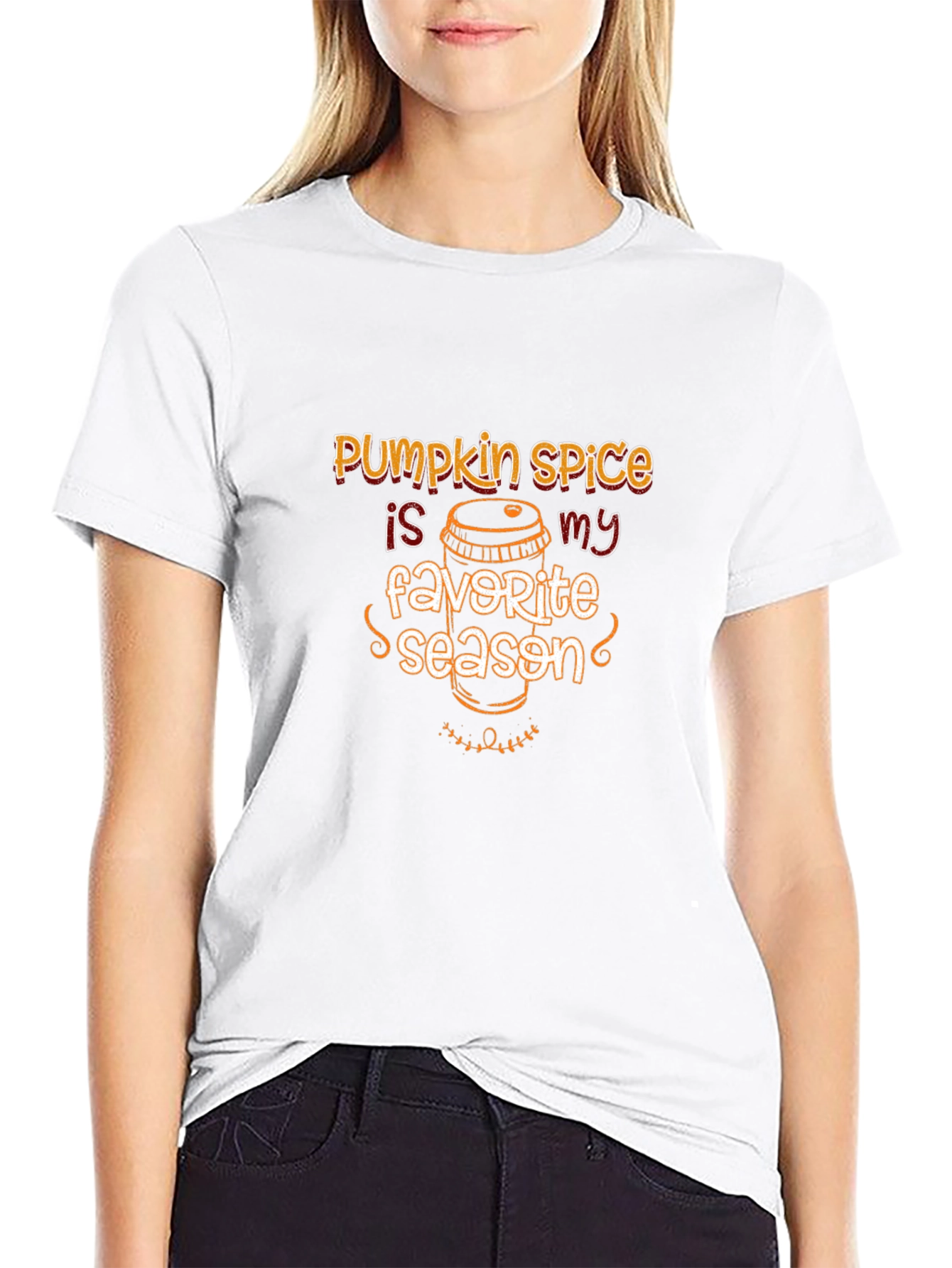 Pumpkin Spice Favorite Season Graphic Tee