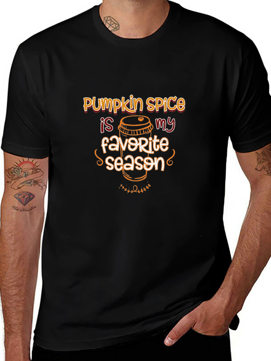 Pumpkin Spice Favorite Season Graphic Tee