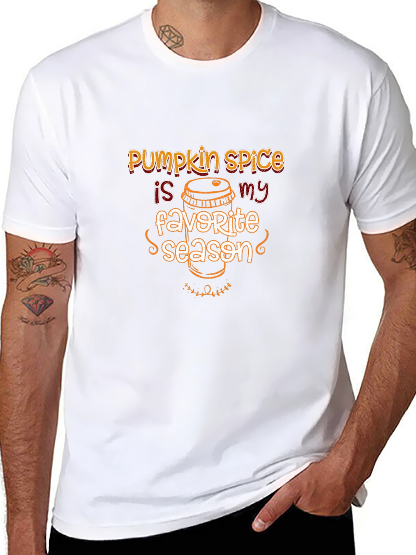 Pumpkin Spice Favorite Season Graphic Tee
