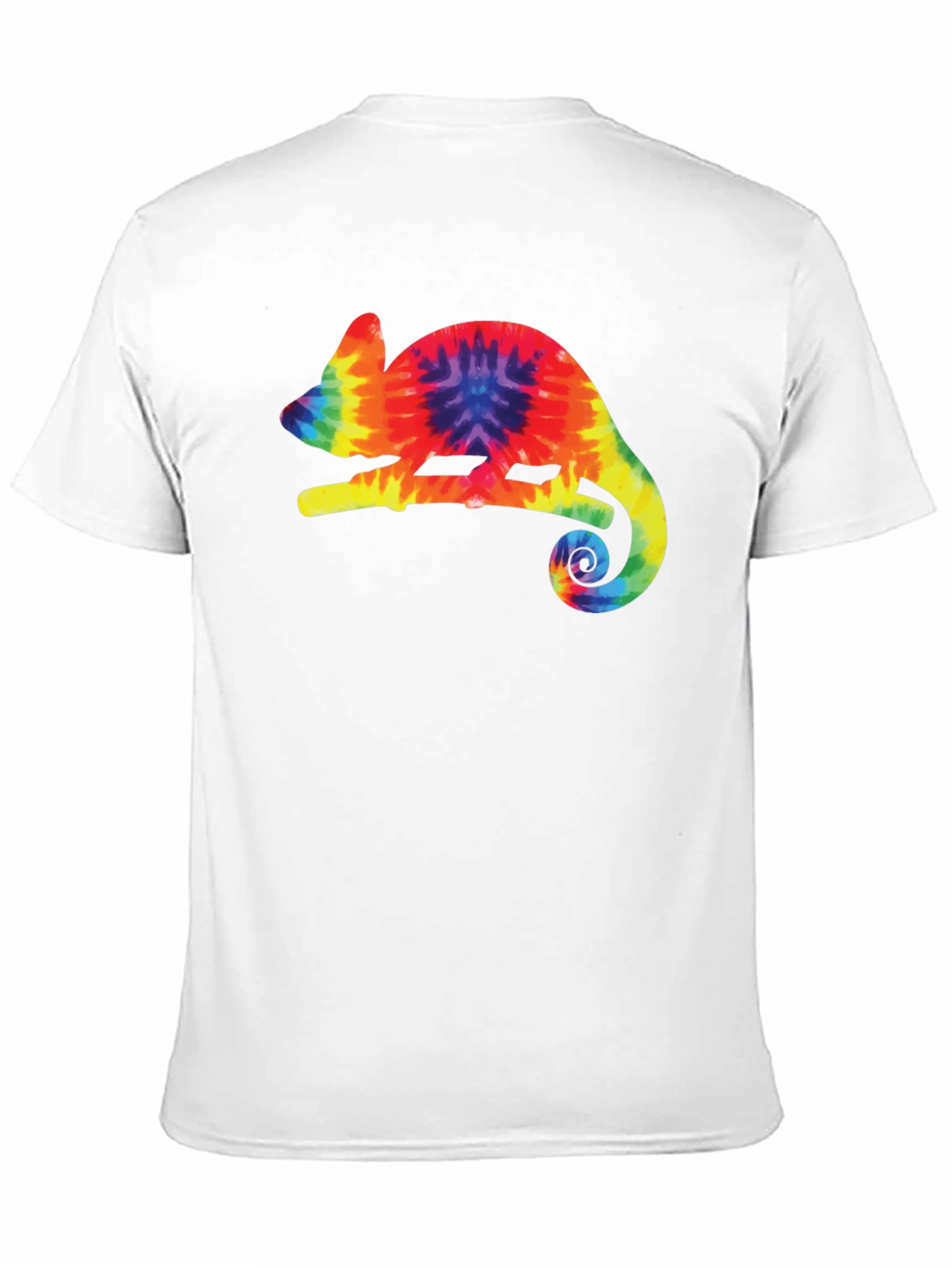 Tie-Dye Chameleon Black T-Shirt