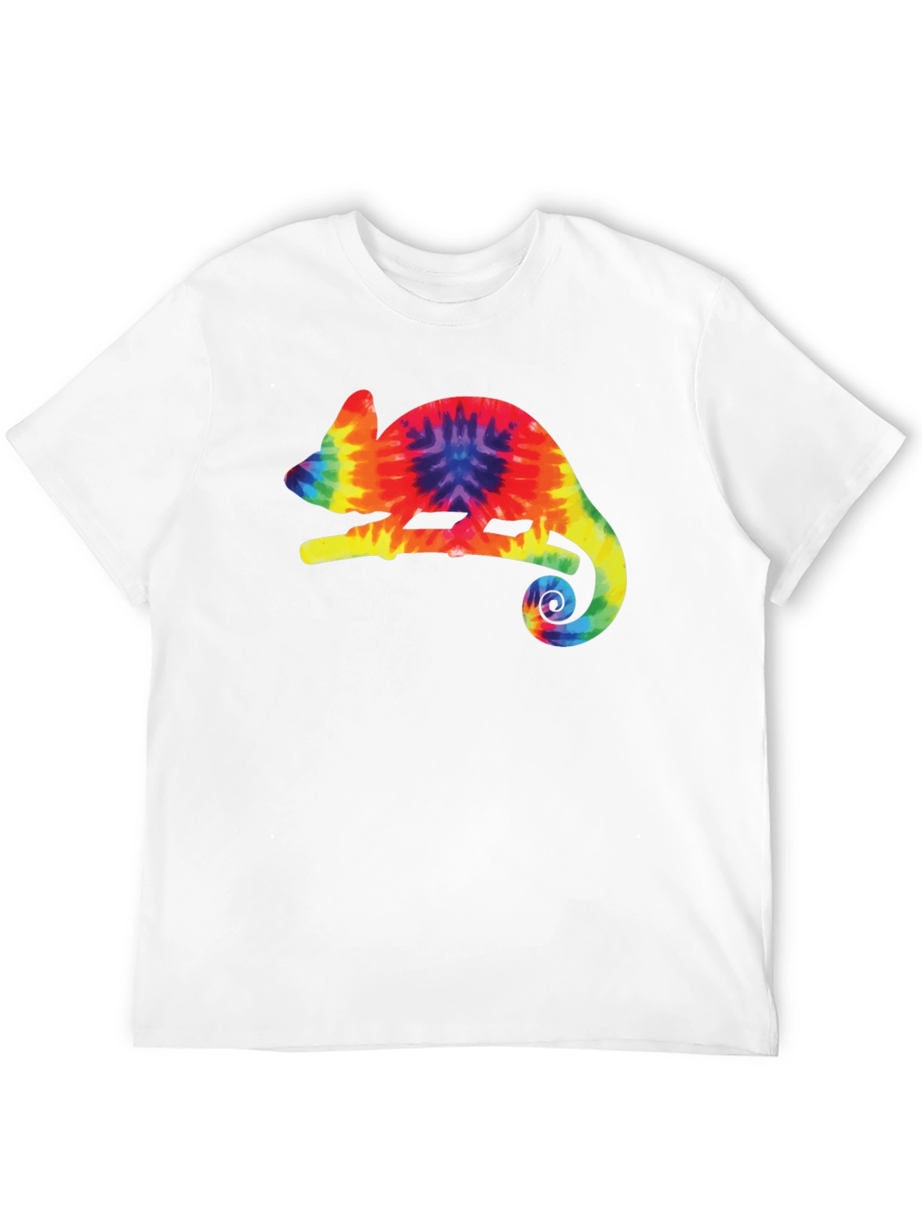 Tie-Dye Chameleon Black T-Shirt
