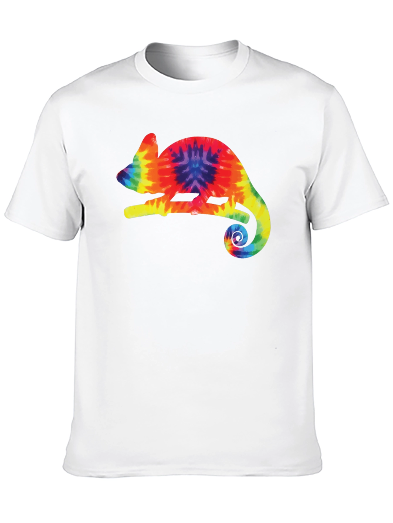 Tie-Dye Chameleon Black T-Shirt