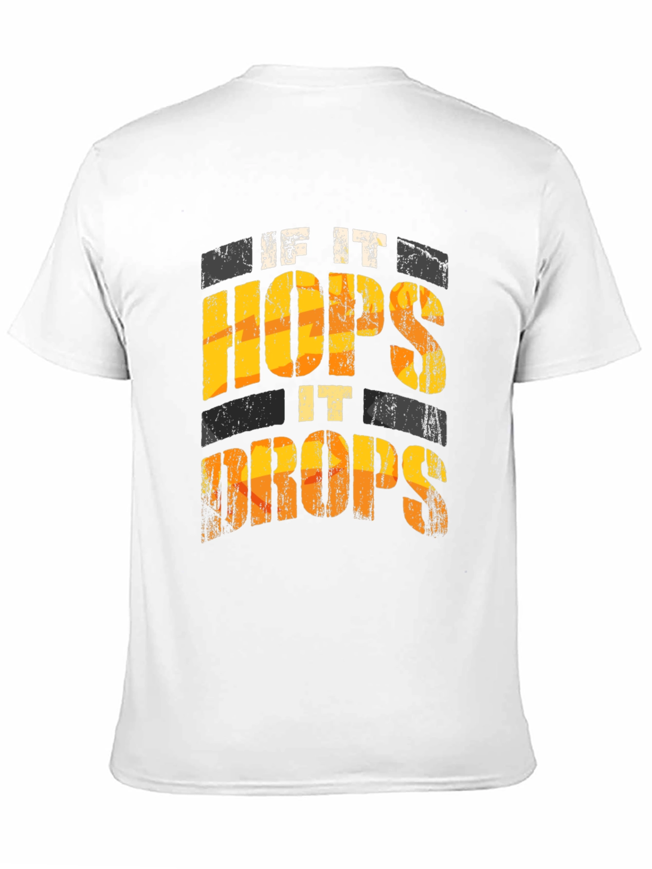 If It Hops It Drops Funny T-Shirt