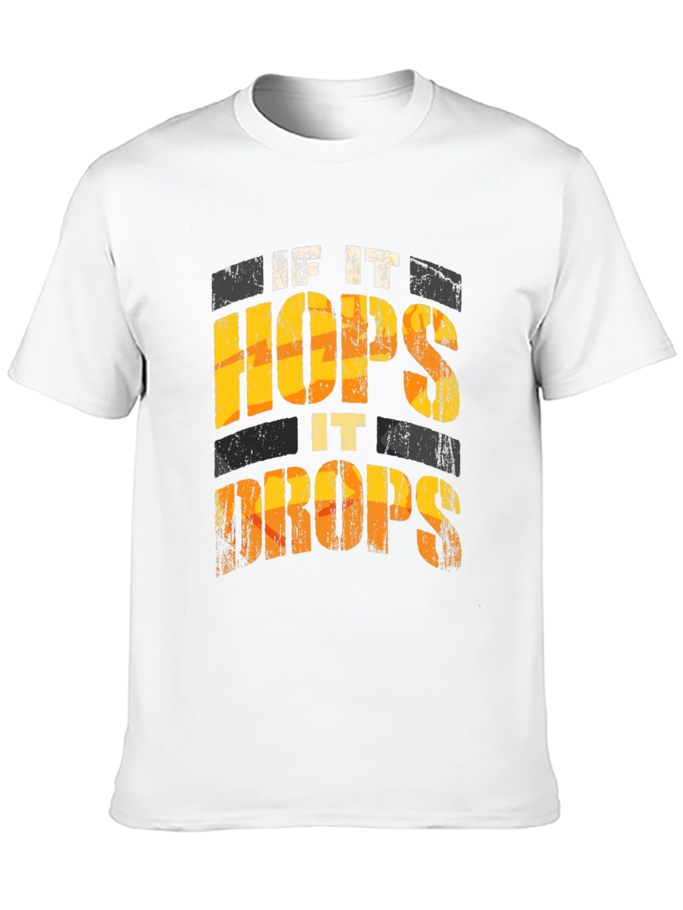 If It Hops It Drops Funny T-Shirt