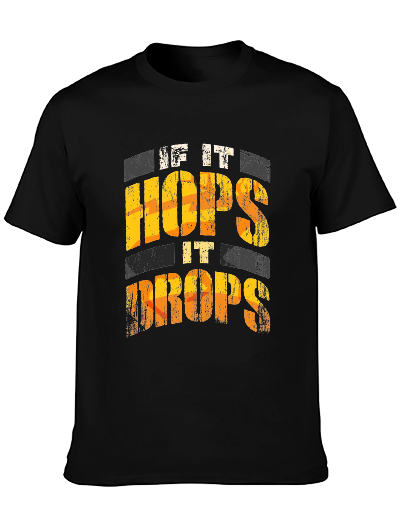If It Hops It Drops Funny T-Shirt