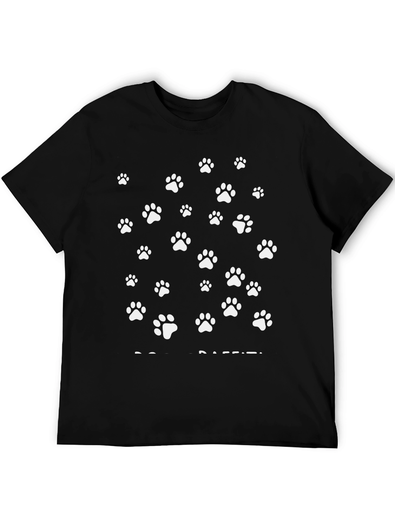 Paw Print Graphic Tee - Casual Style