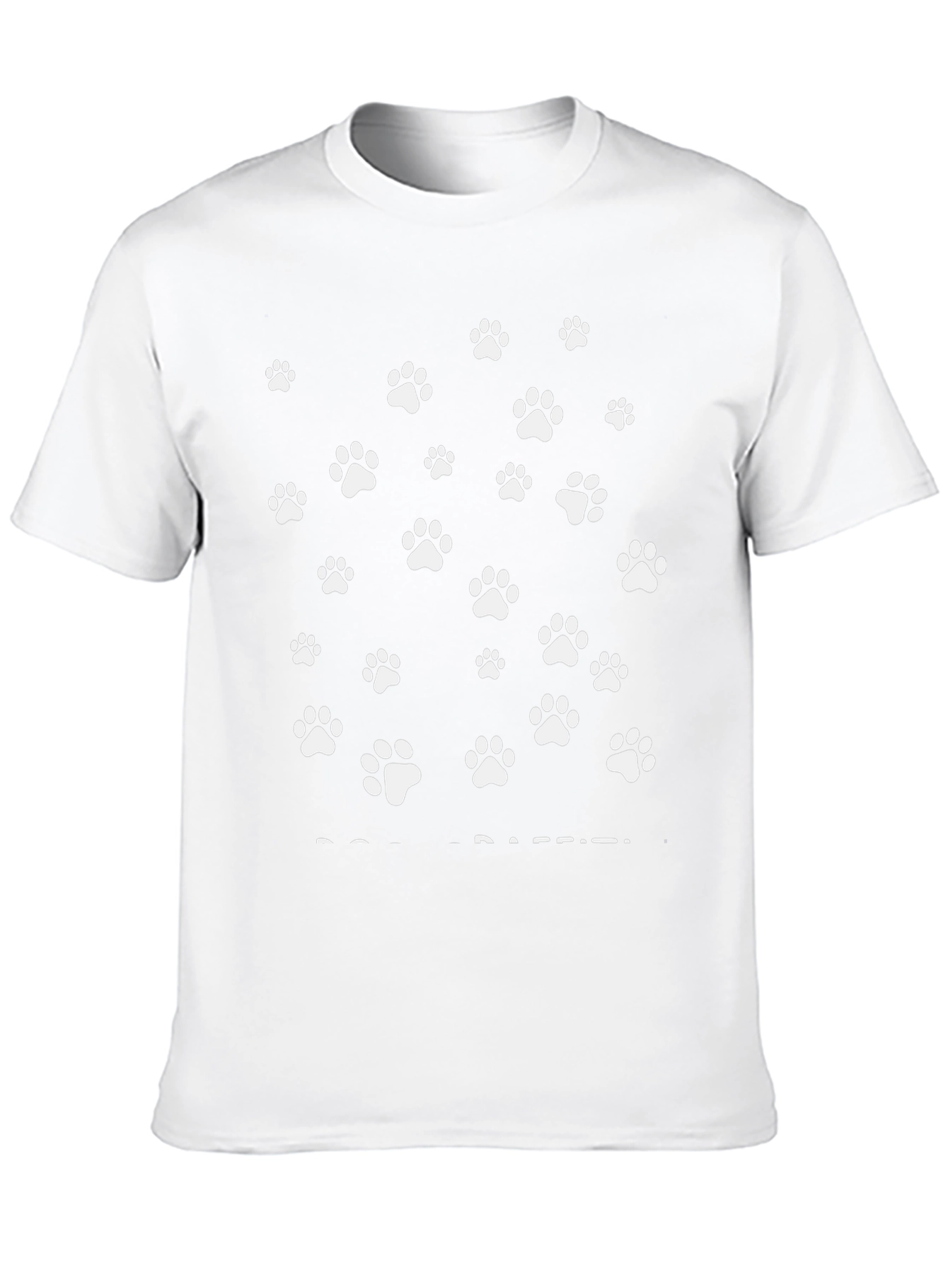 Paw Print Graphic Tee - Casual Style