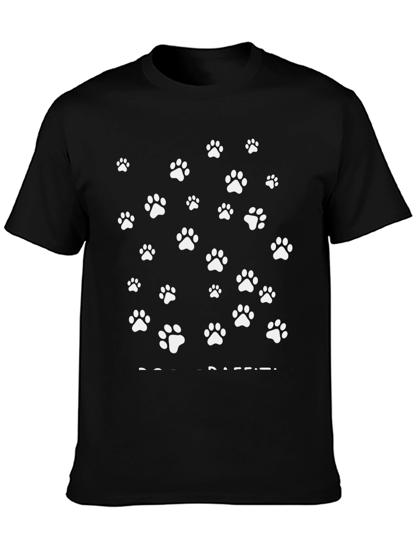 Paw Print Graphic Tee - Casual Style