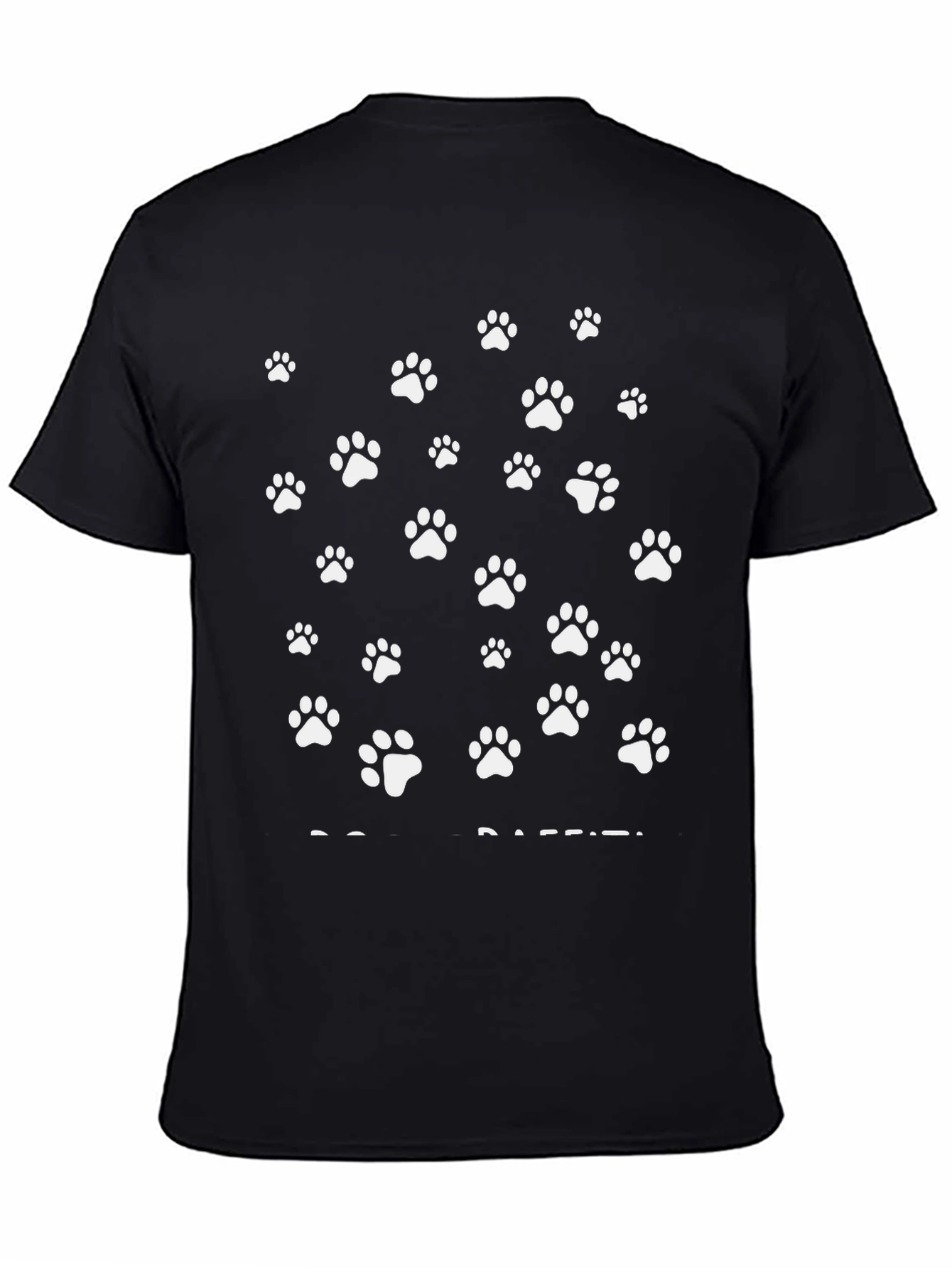 Paw Print Graphic Tee - Casual Style