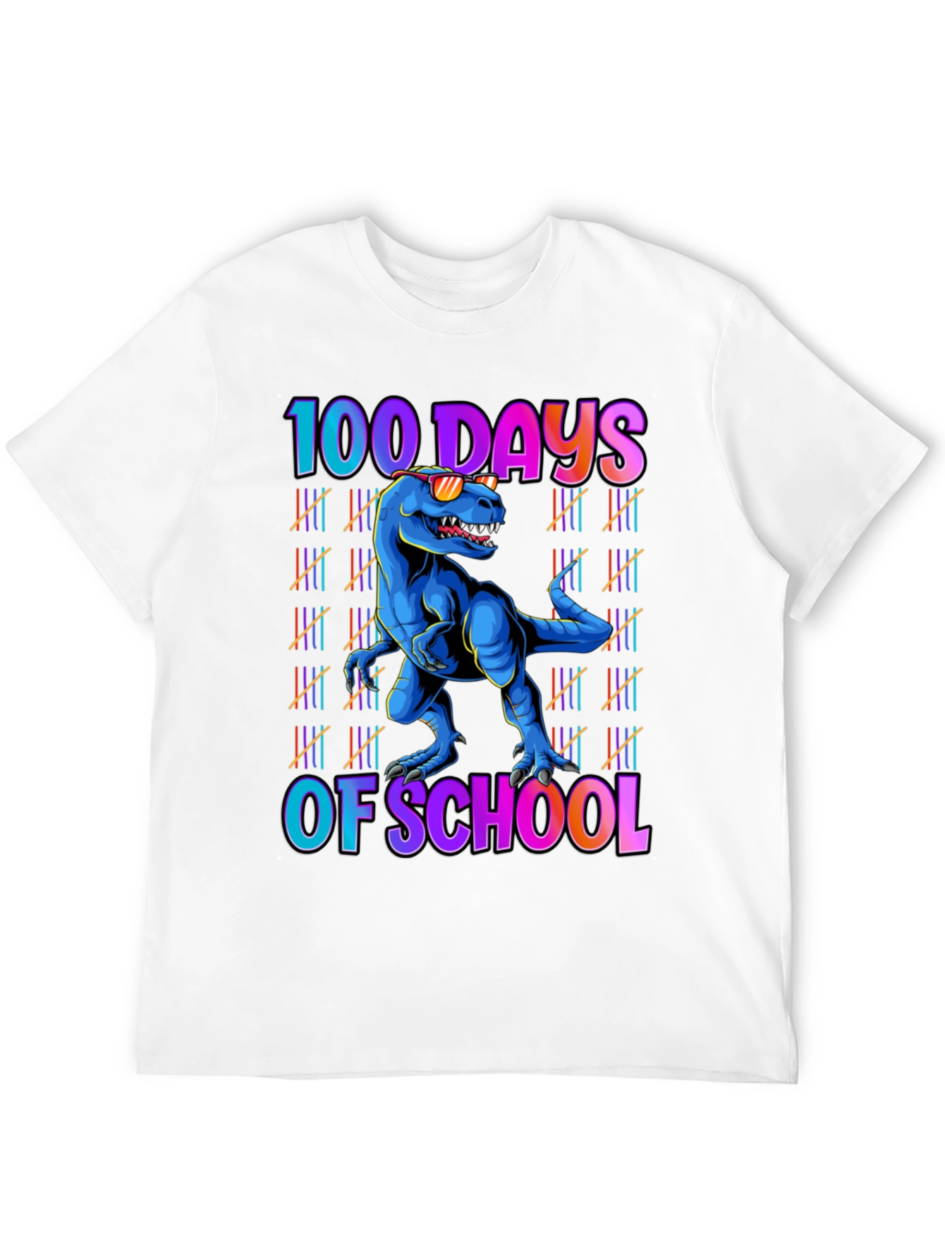 100 Days of School Dinosaur T-Shirt
