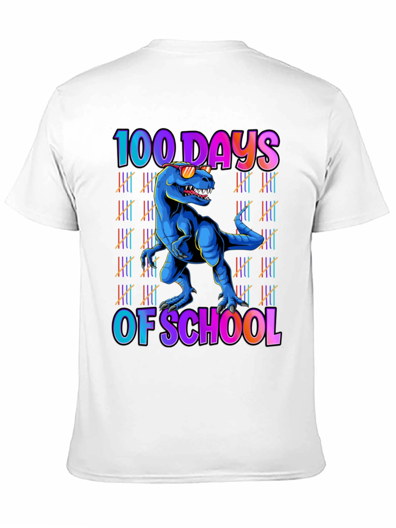 100 Days of School Dinosaur T-Shirt