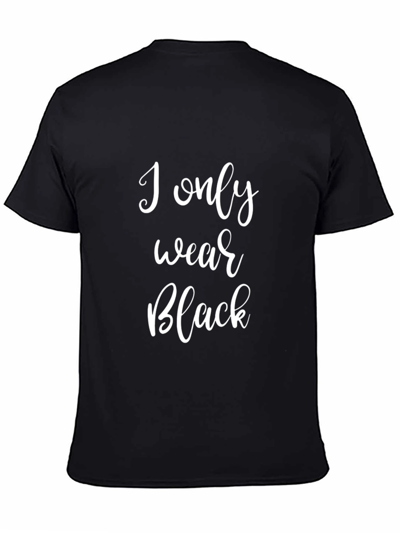 I Only Wear Black Graphic Tee