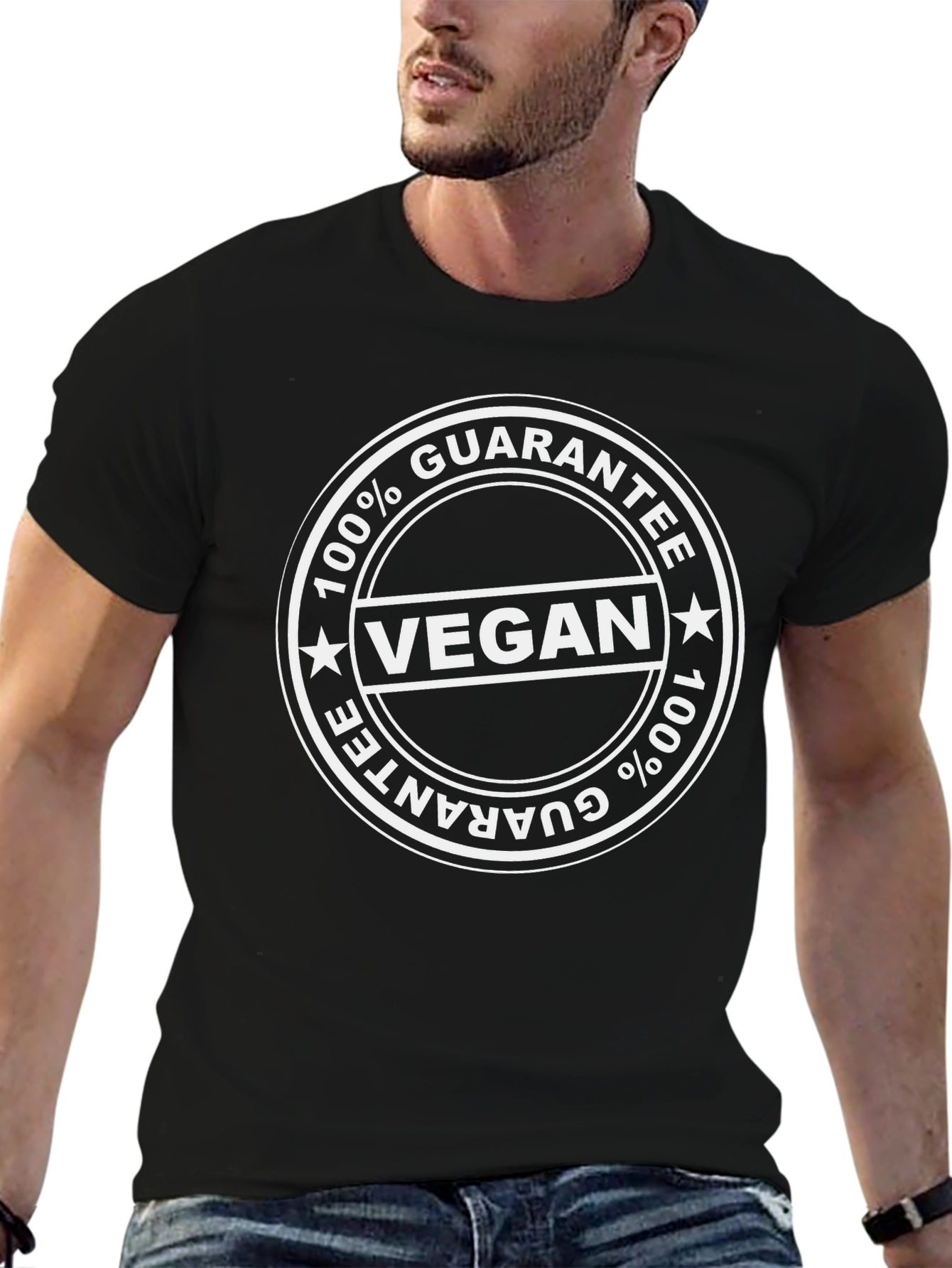 Vegan Guarantee Black T-Shirt