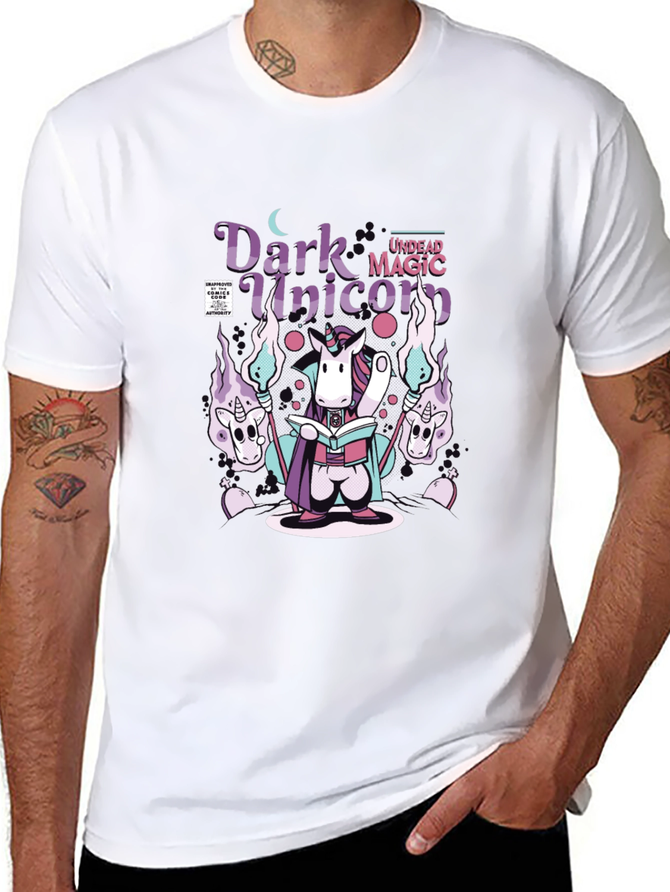 Dark Unicorn Magic T-Shirt