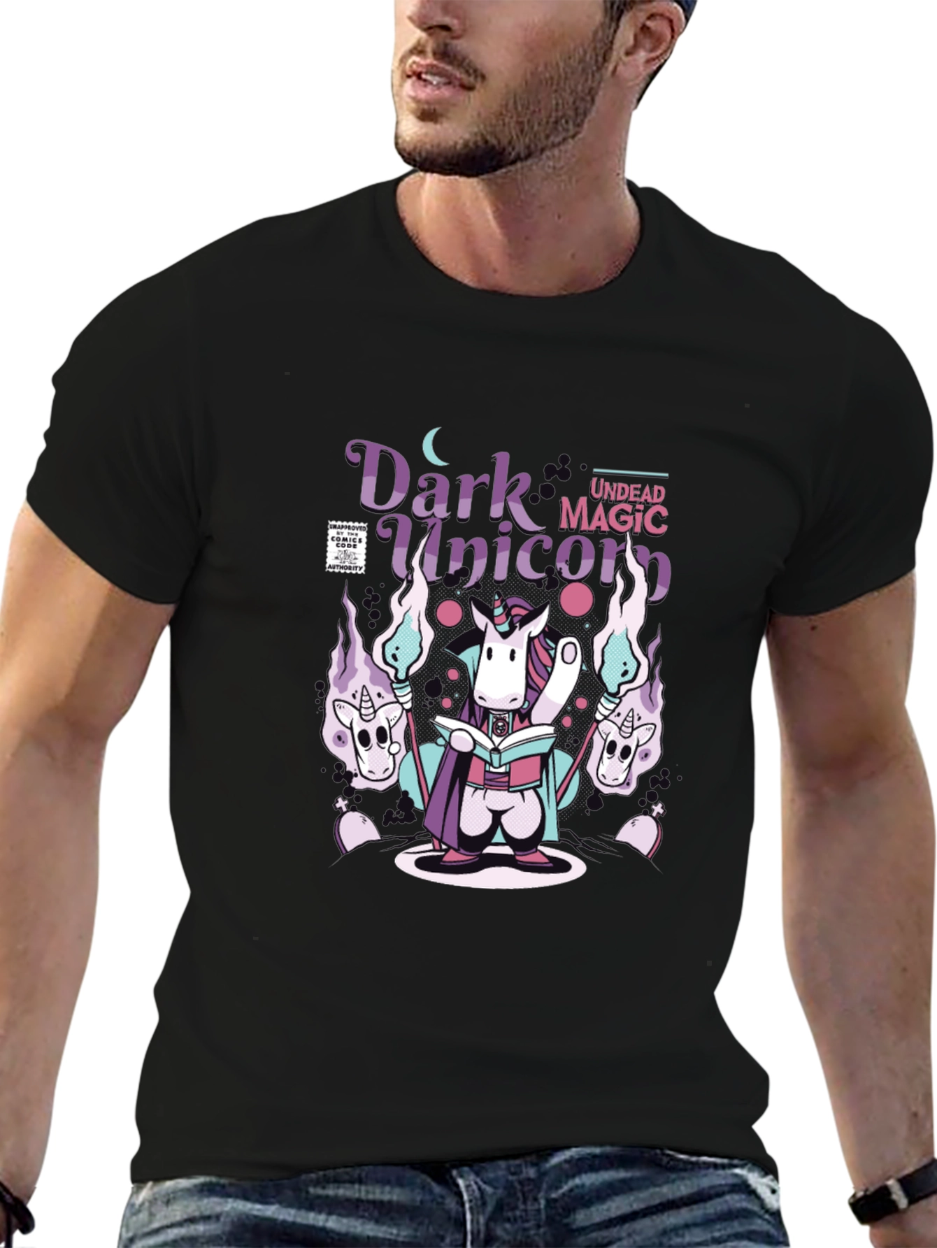 Dark Unicorn Magic T-Shirt