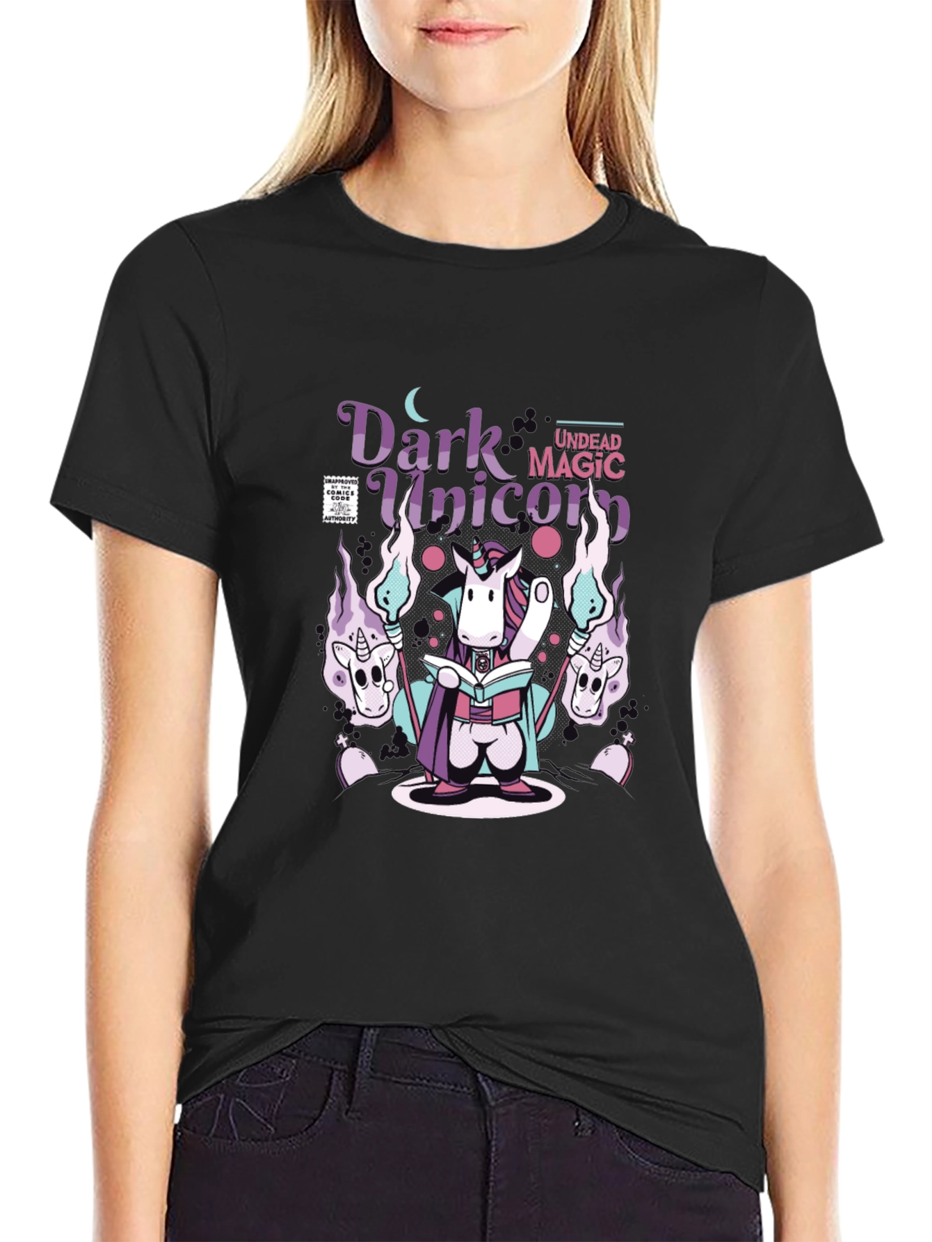 Dark Unicorn Magic T-Shirt