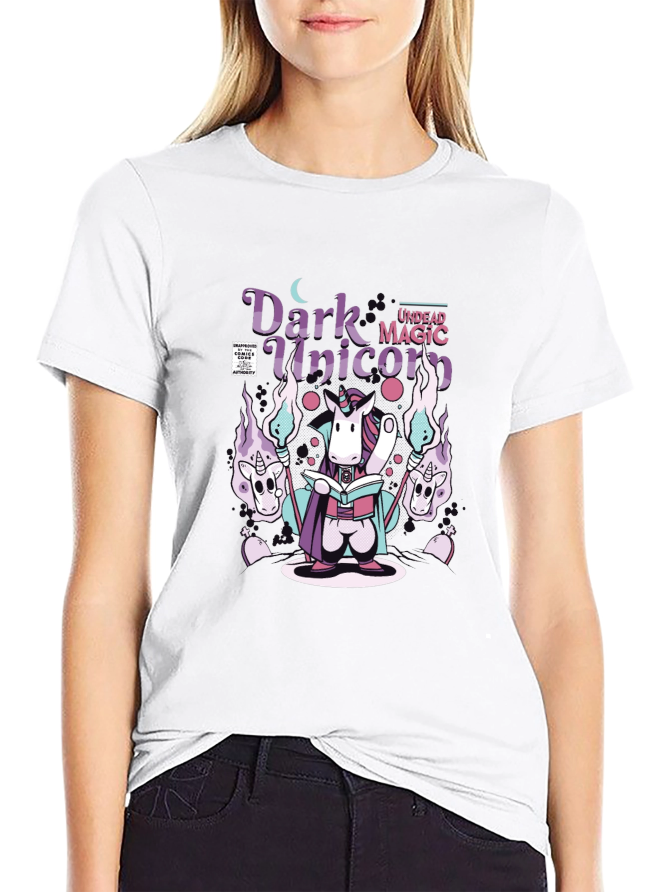 Dark Unicorn Magic T-Shirt
