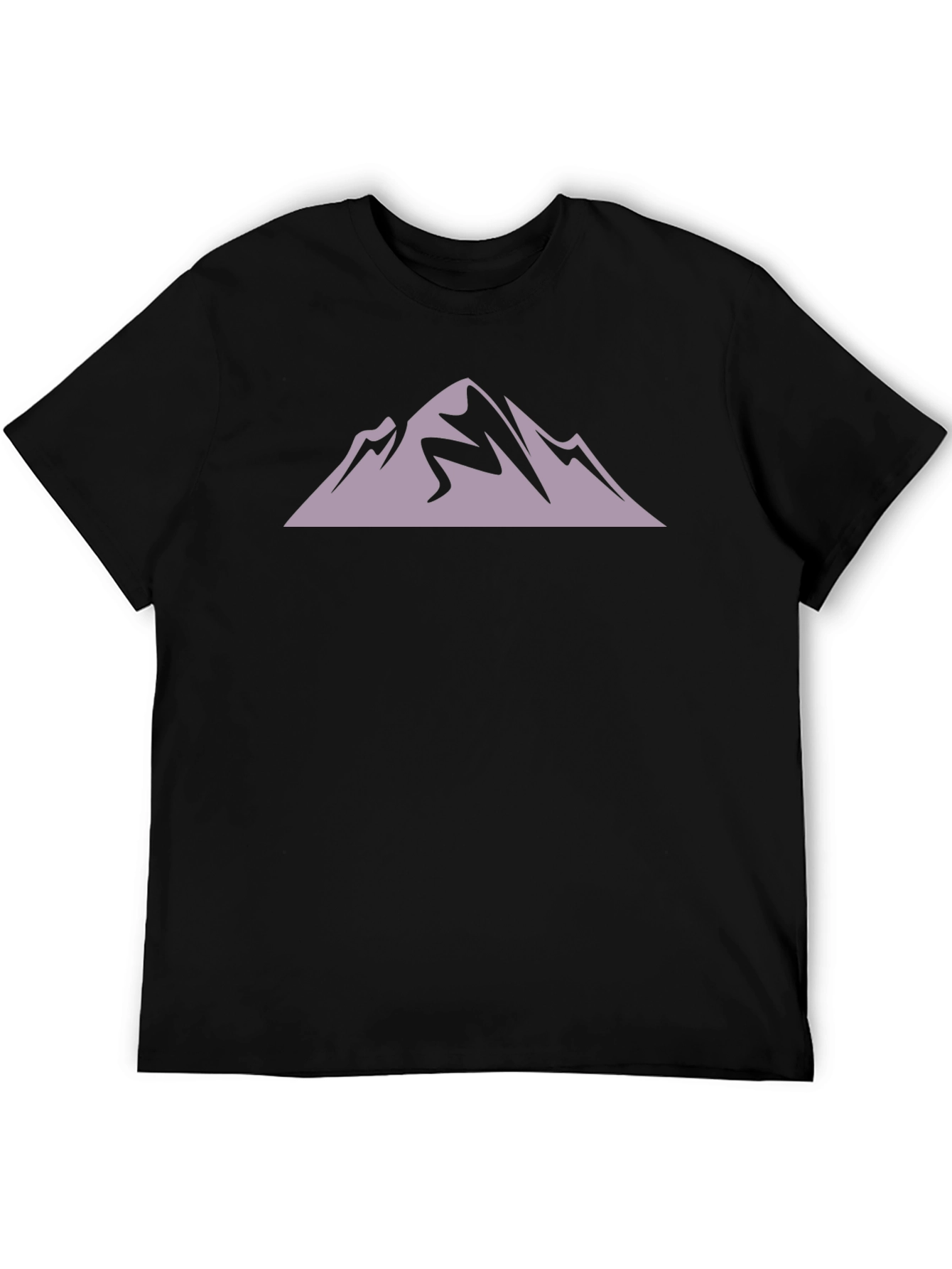 Mountain Hiker Graphic Tee - Black