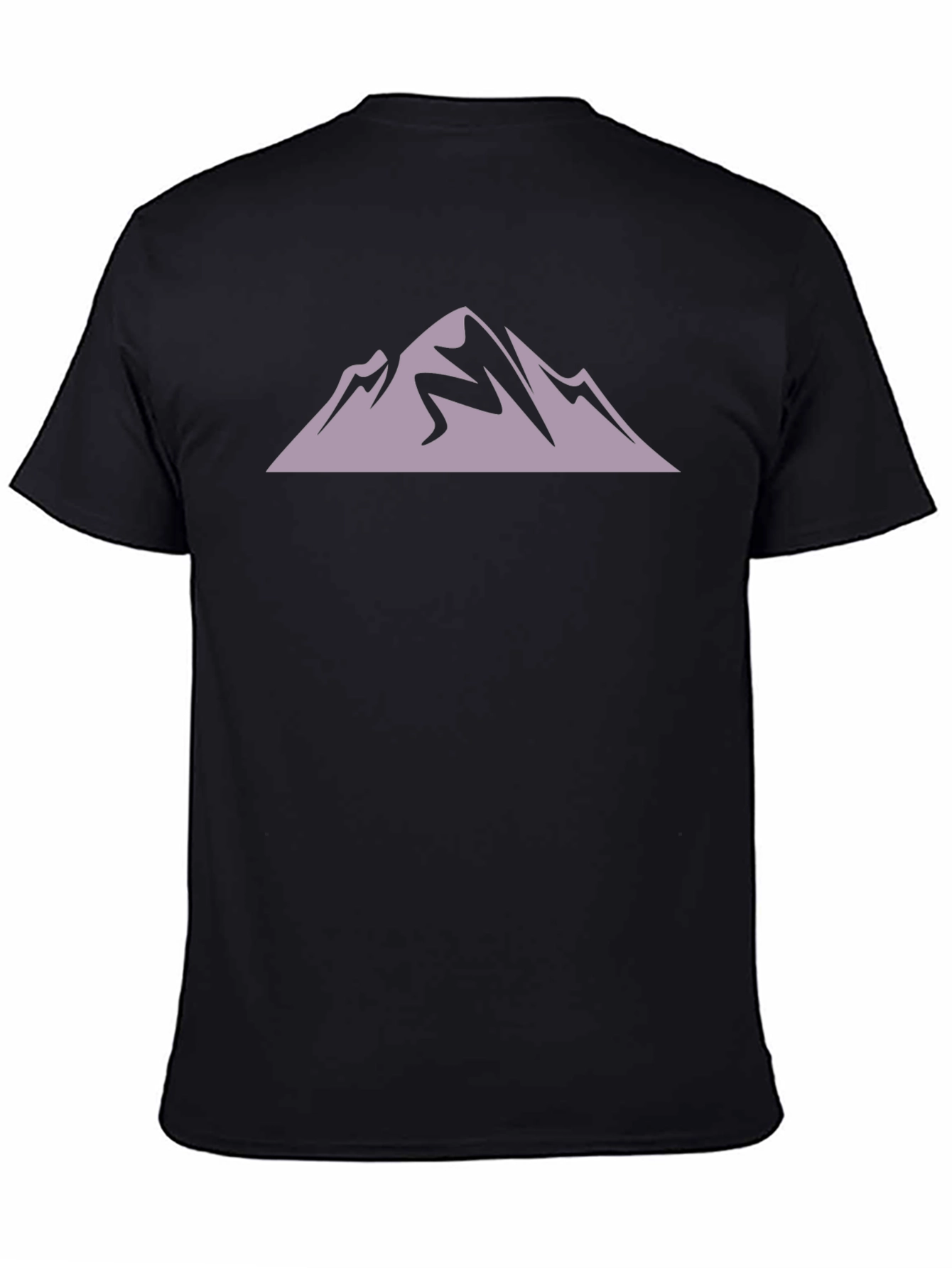 Mountain Hiker Graphic Tee - Black