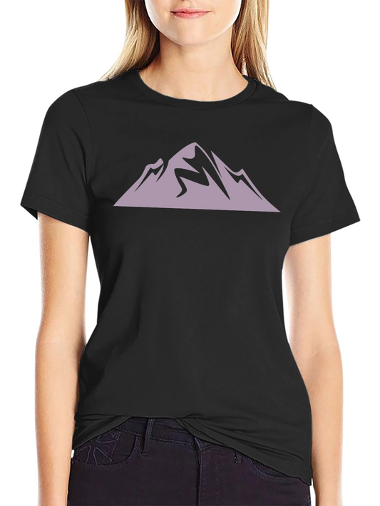 Mountain Hiker Graphic Tee - Black