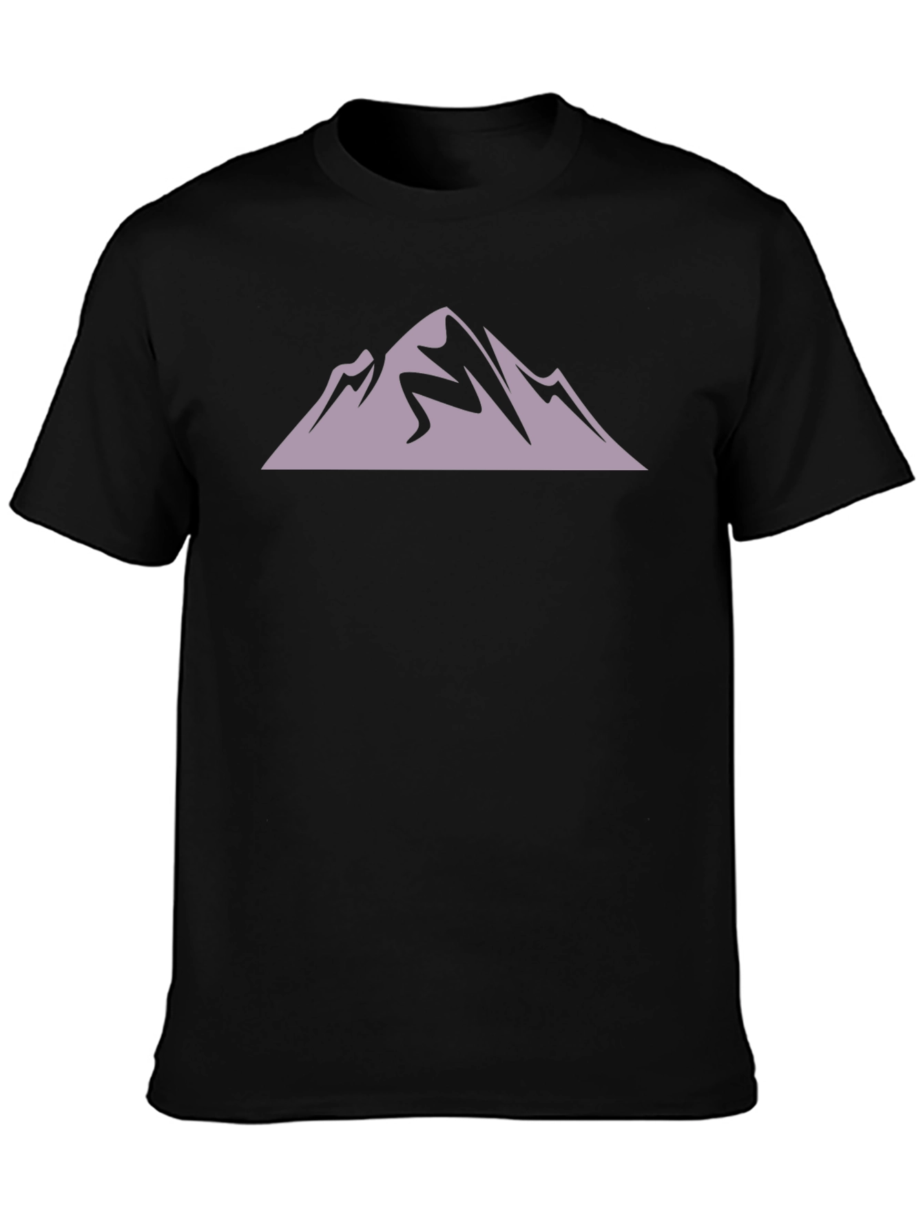 Mountain Hiker Graphic Tee - Black