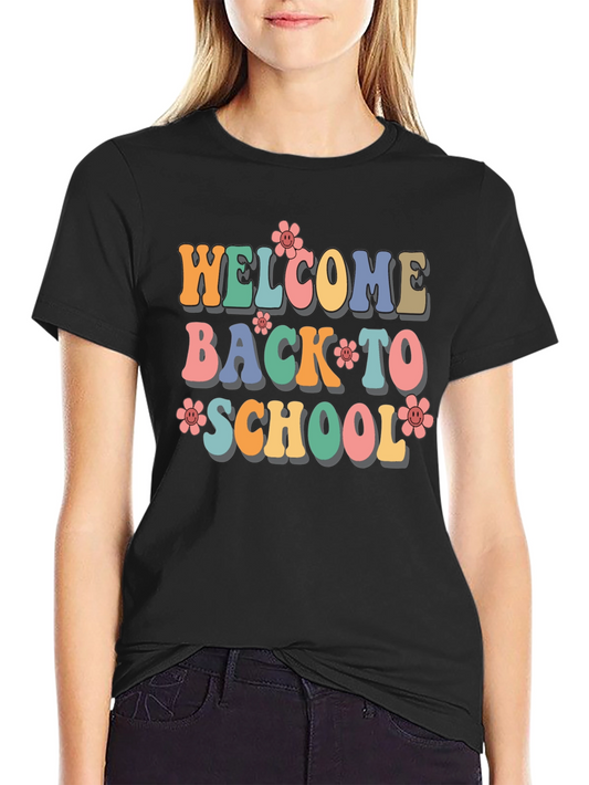 Retro Welcome Back to School Graphic Tee