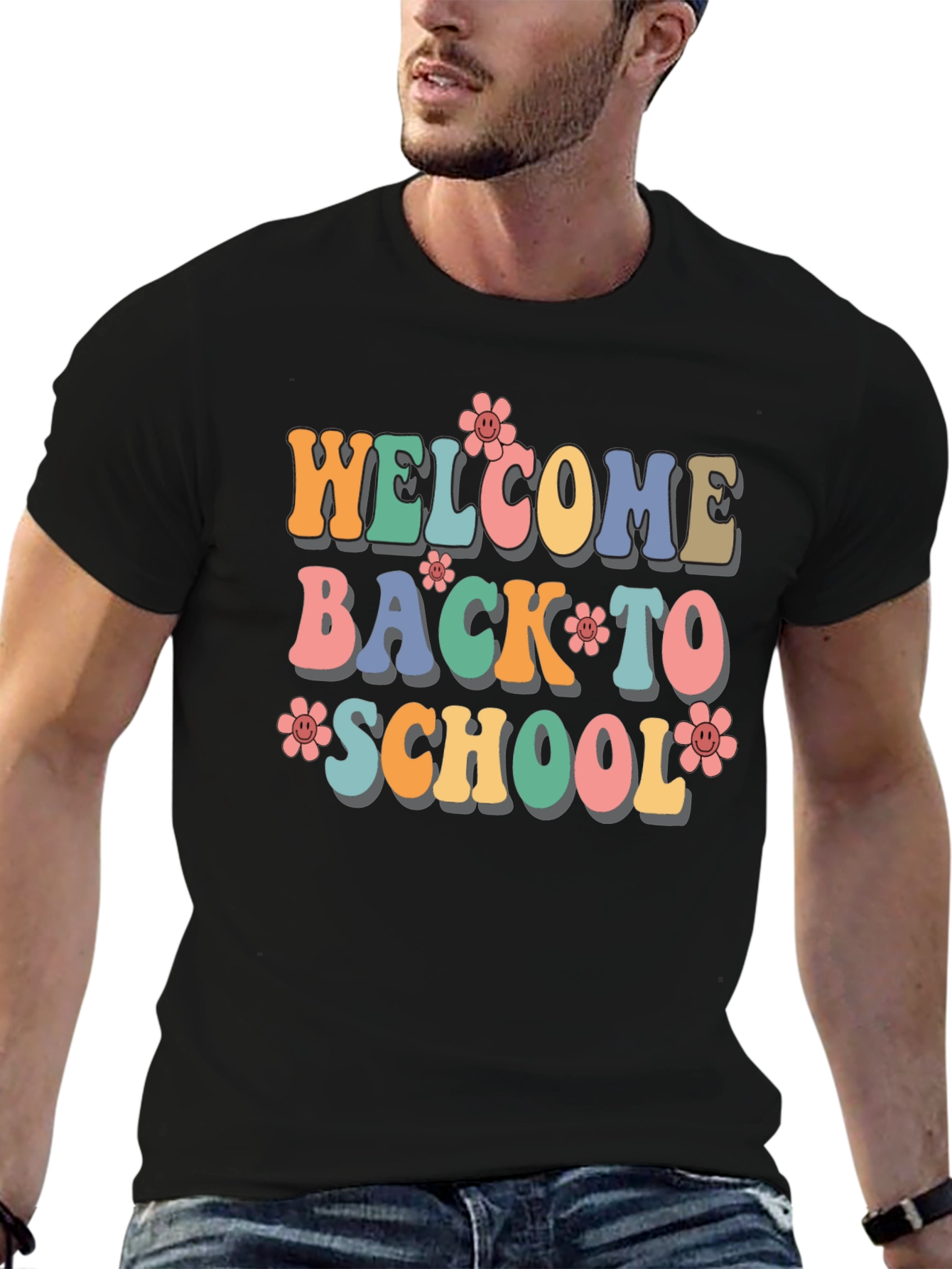 Retro Welcome Back to School Graphic Tee