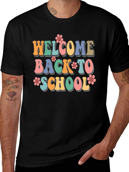 Retro Welcome Back to School Graphic Tee