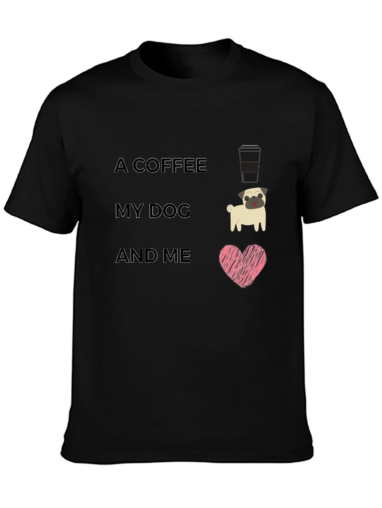 Coffee and Dog Lovers T-Shirt
