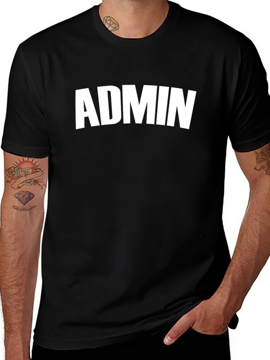 Admin T-Shirt - Cool & Comfortable Casual Wear