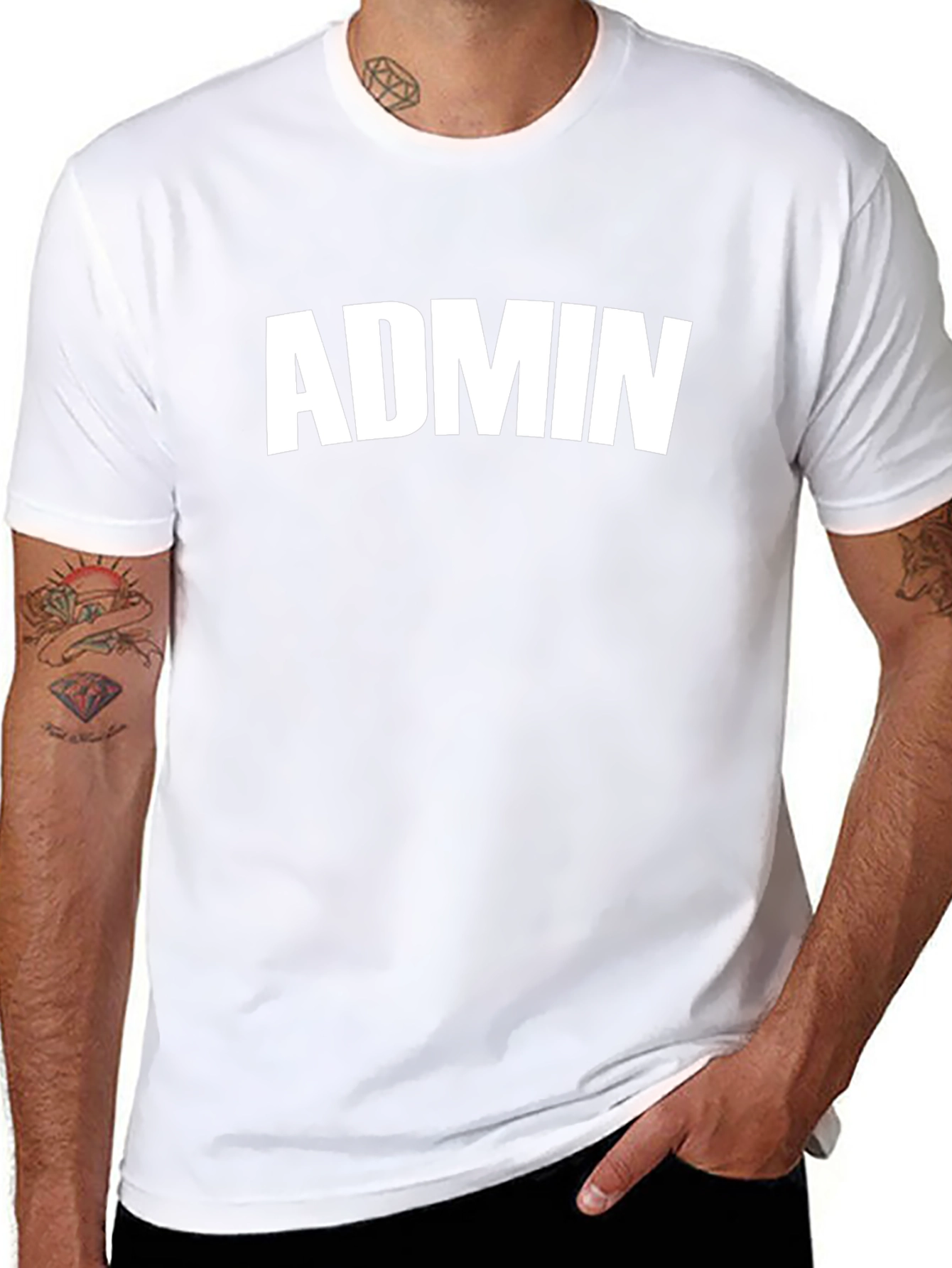 Admin T-Shirt - Cool & Comfortable Casual Wear