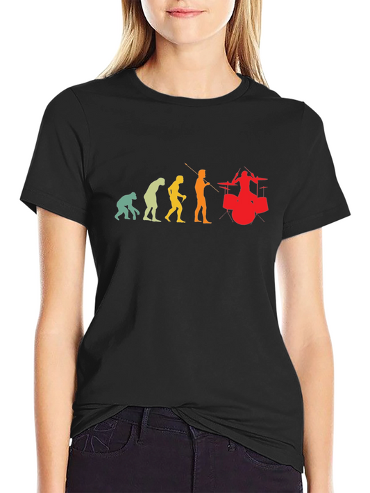Evolution of Drumming T-Shirt