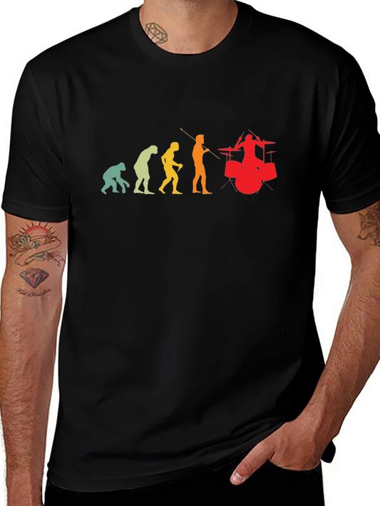 Evolution of Drumming T-Shirt