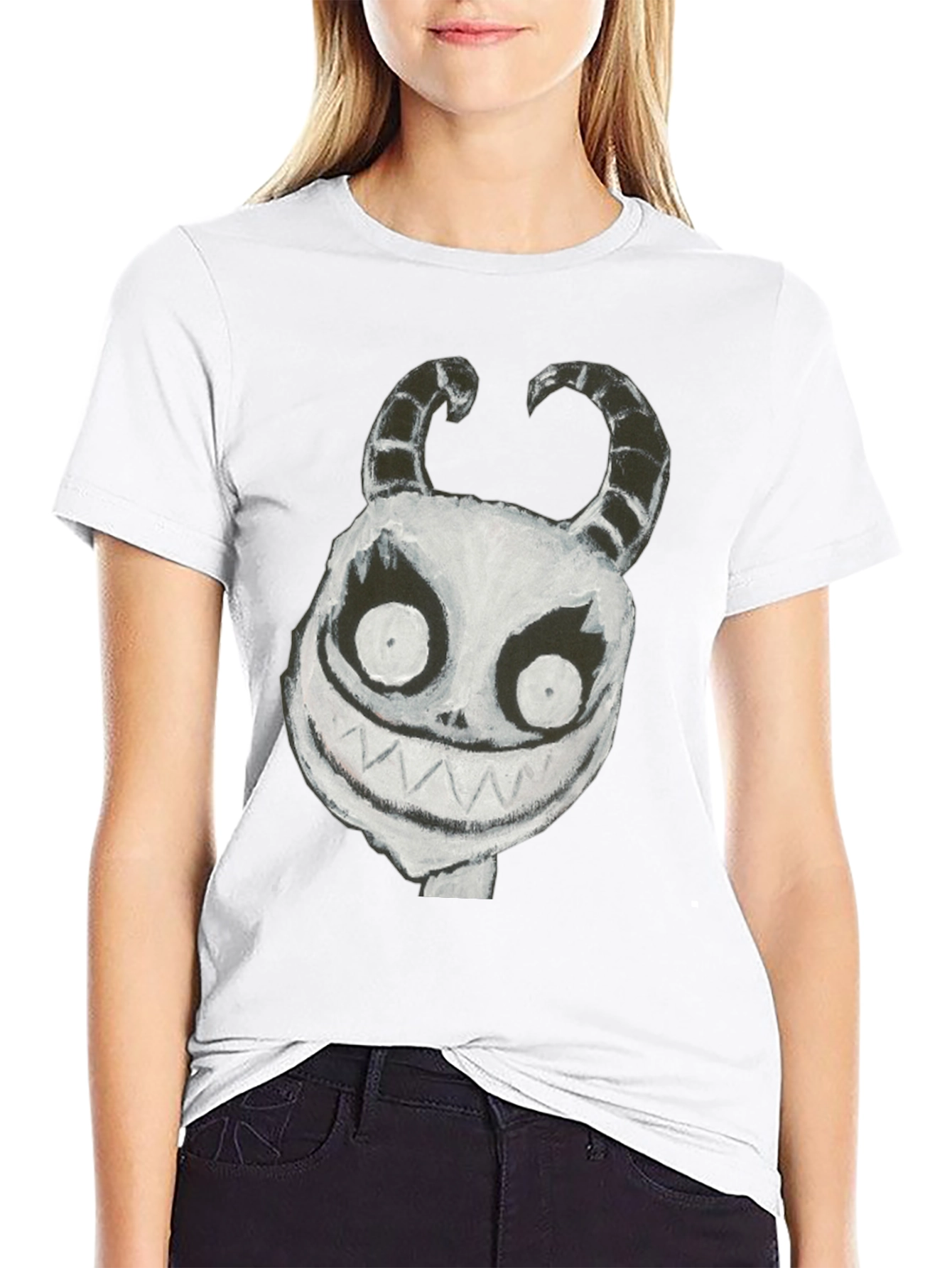 Monster Graphic Black T-Shirt