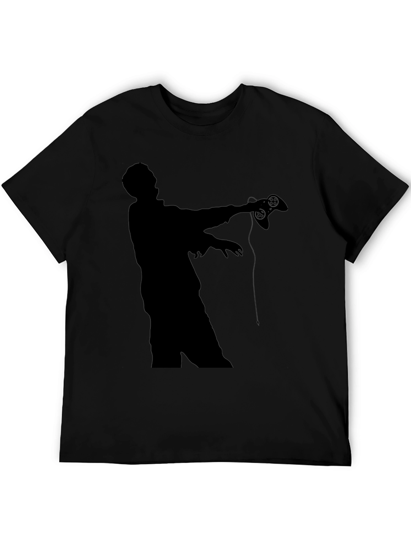 Zombie Gamer Black T-Shirt