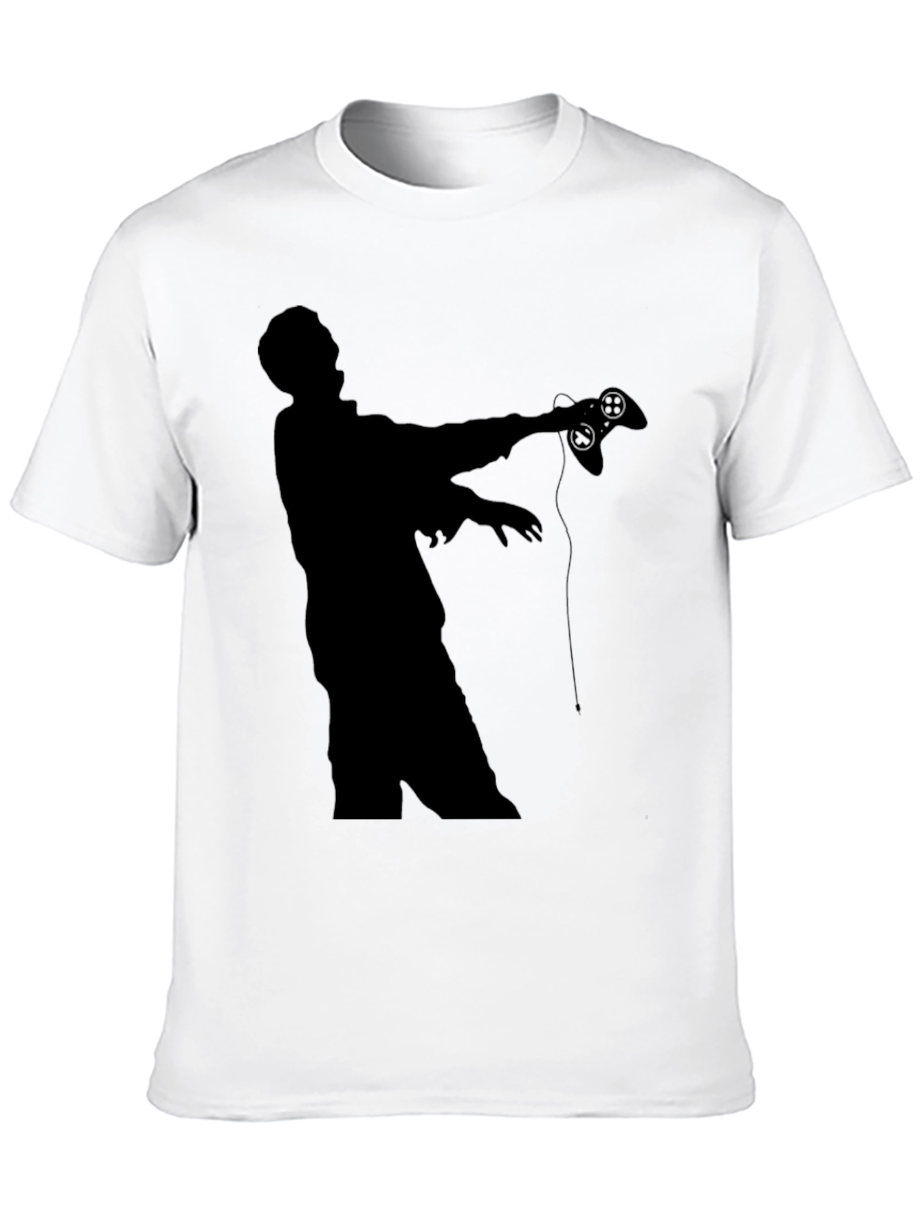 Zombie Gamer Black T-Shirt