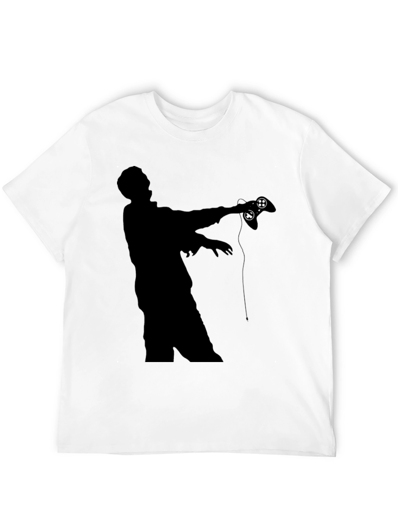 Zombie Gamer Black T-Shirt