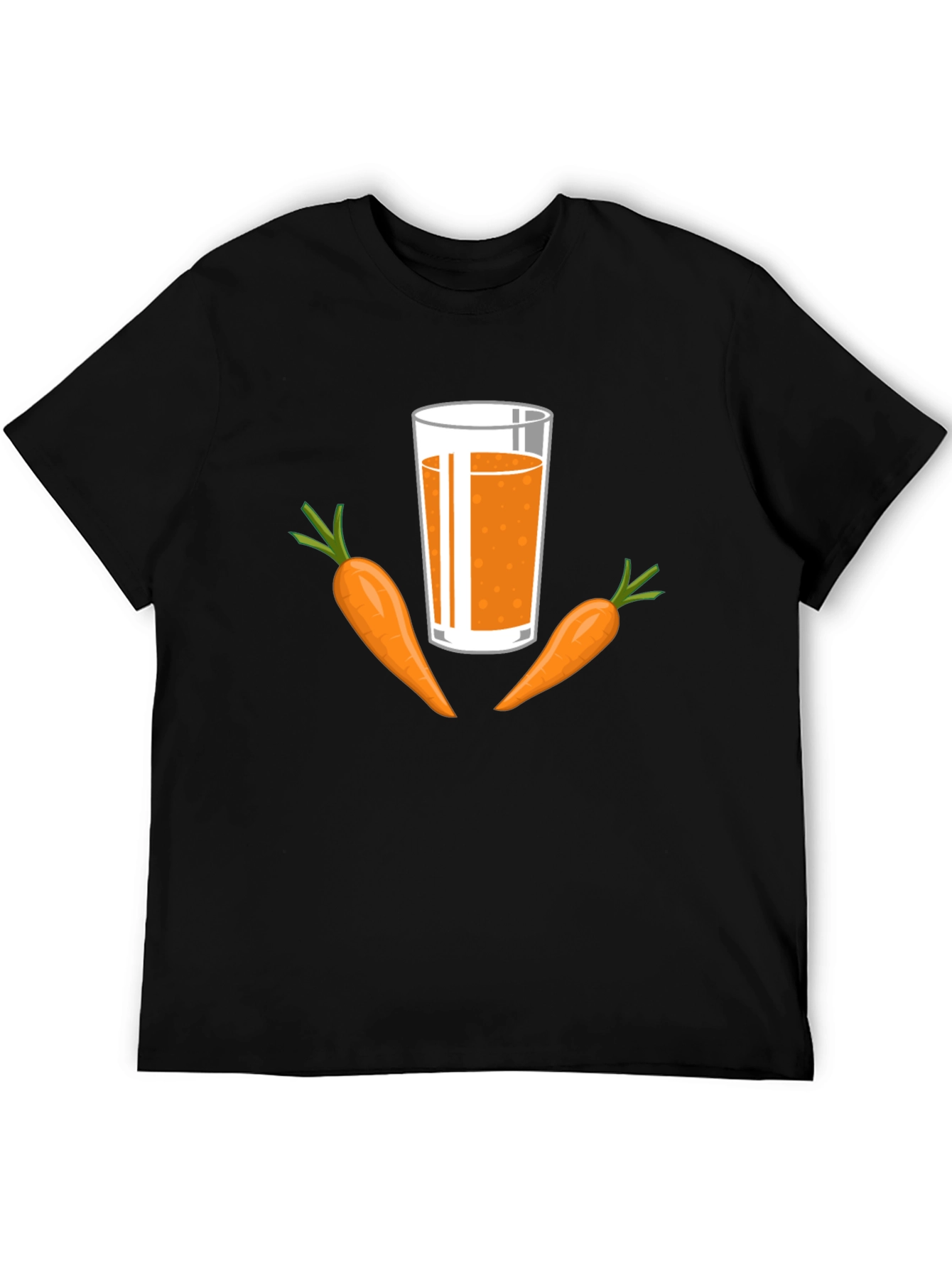 Carrot Juice Graphic Tee - Healthy & Fun!