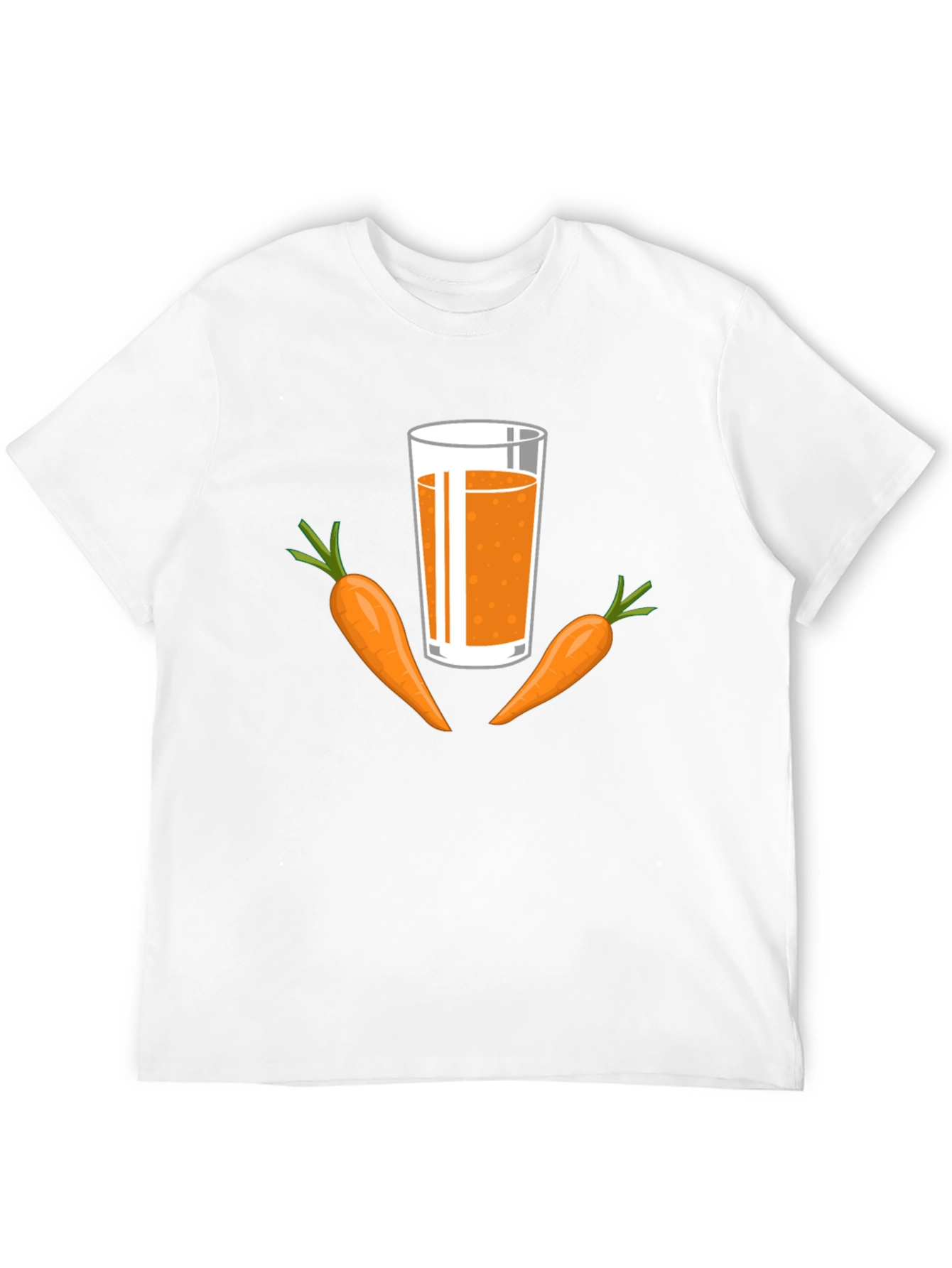 Carrot Juice Graphic Tee - Healthy & Fun!