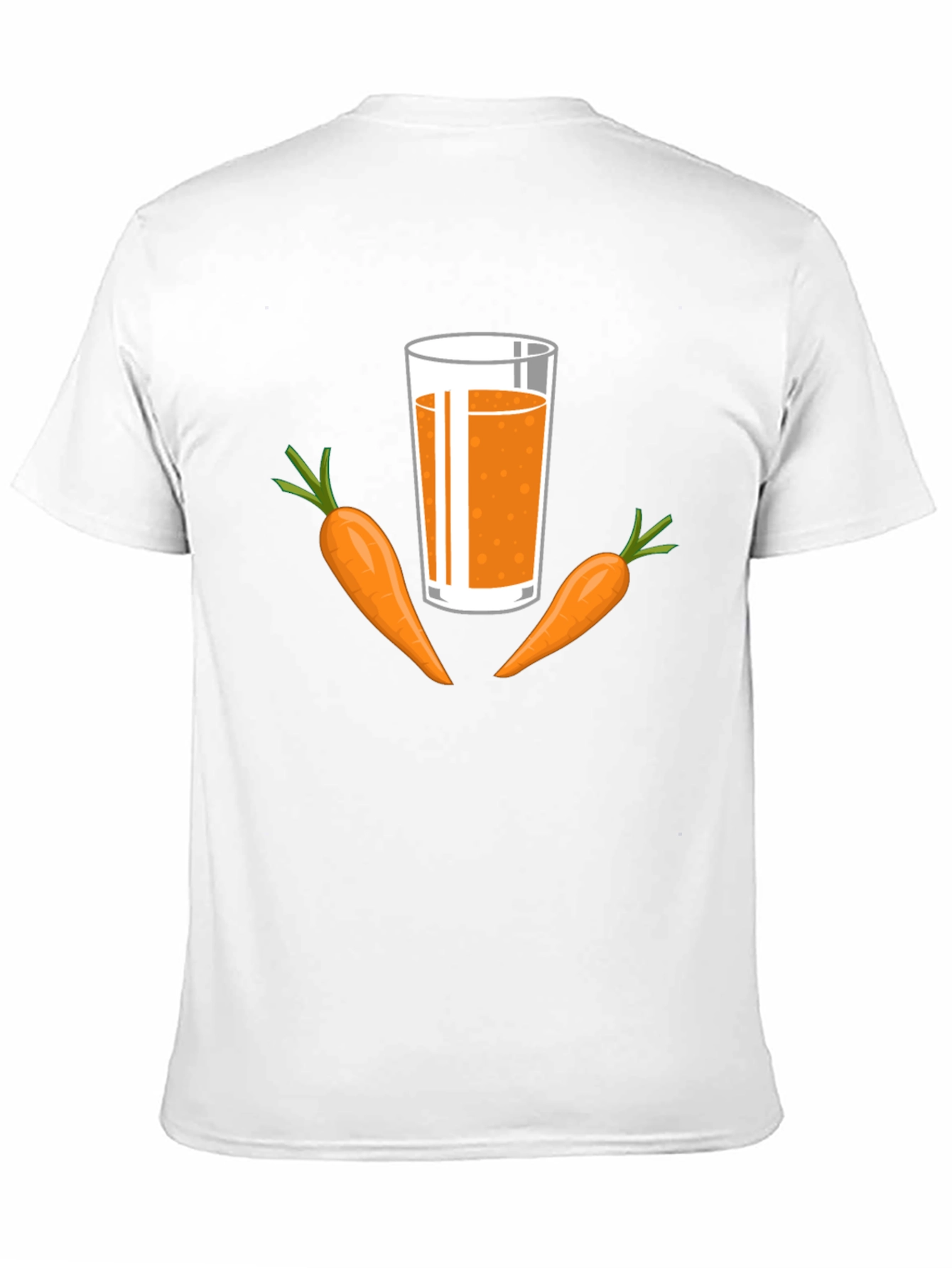 Carrot Juice Graphic Tee - Healthy & Fun!