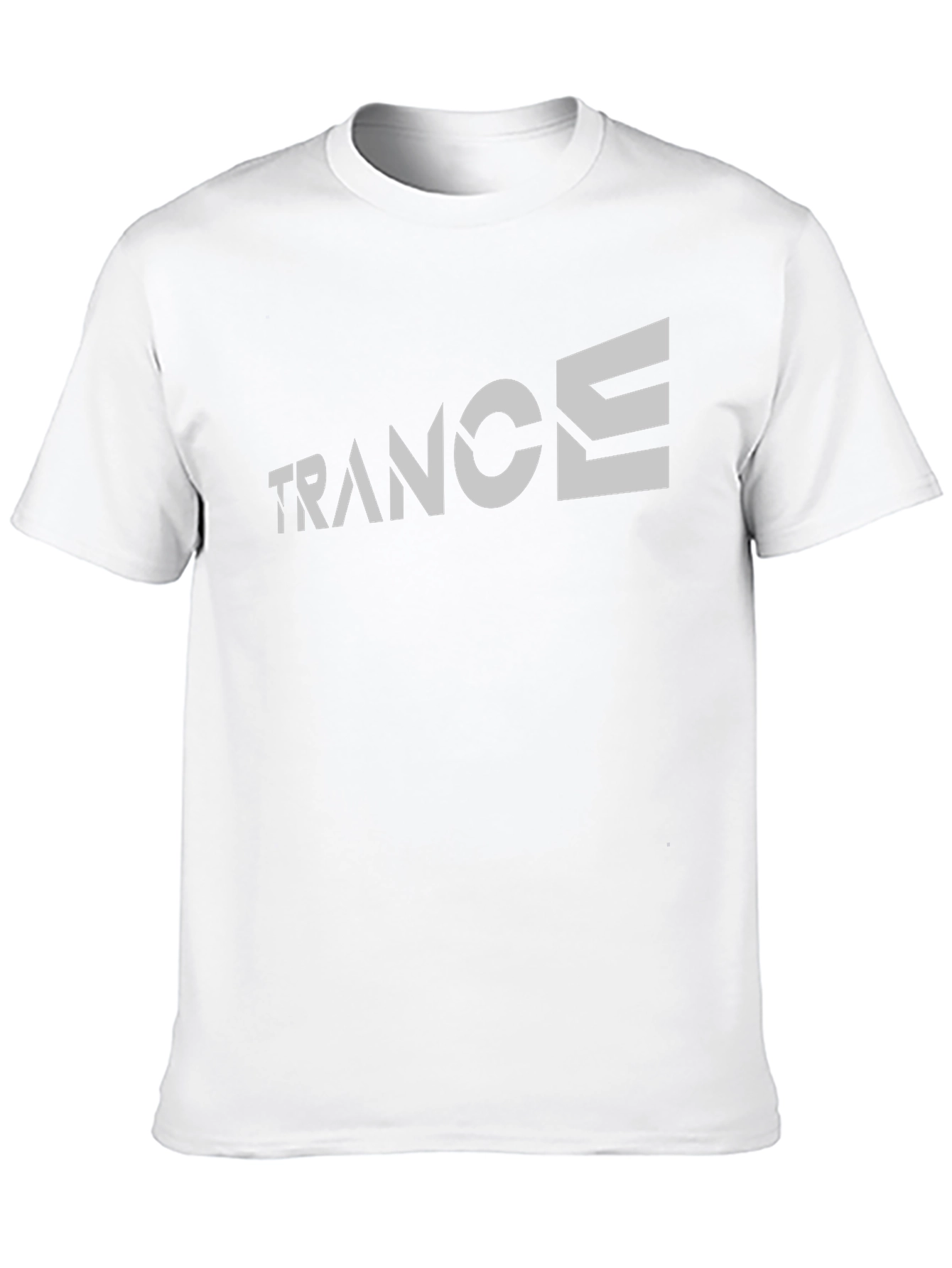 Trance Music Fan T-Shirt - Black Crew Neck Tee