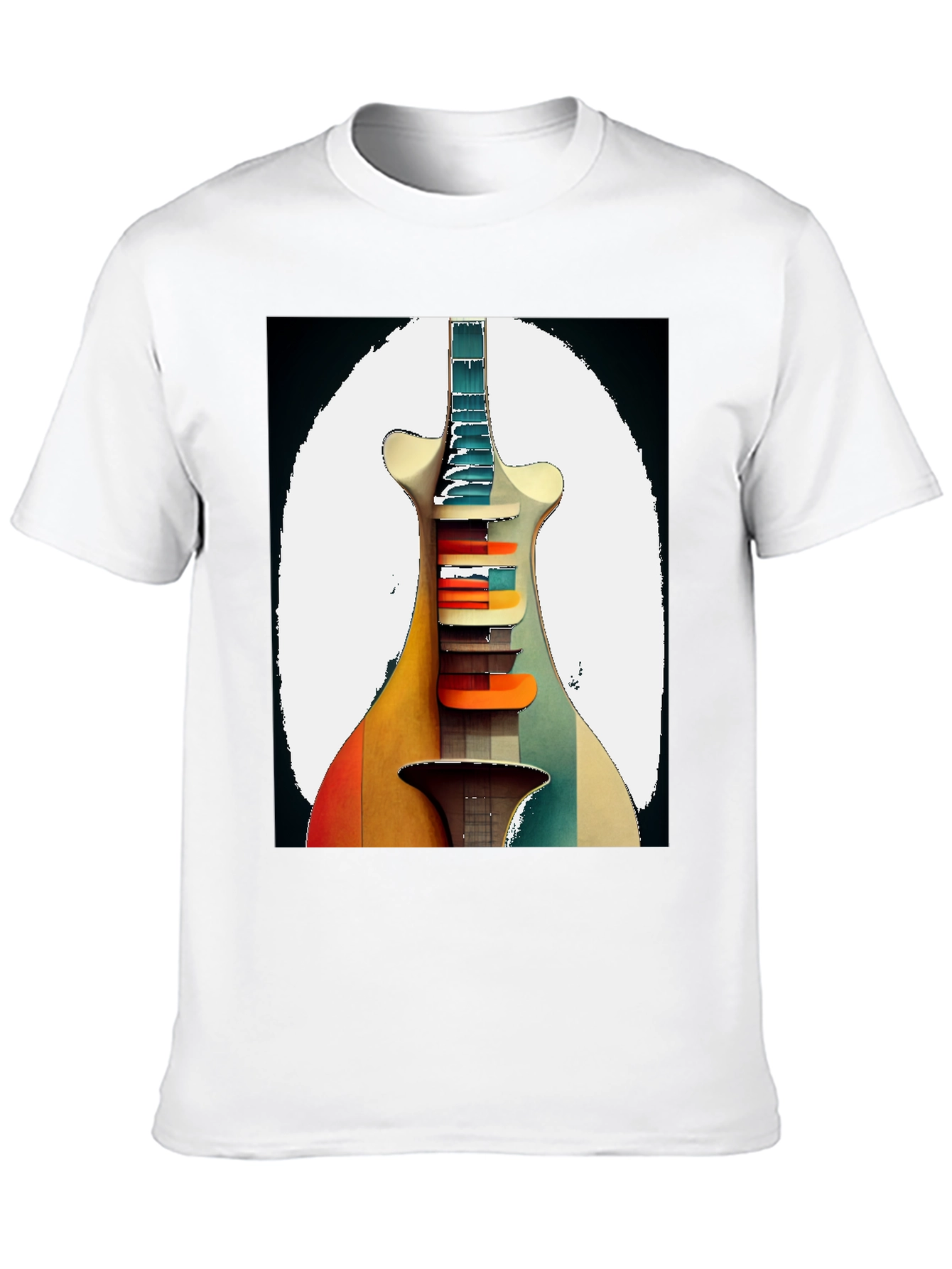 Retro Guitar Graphic Tee