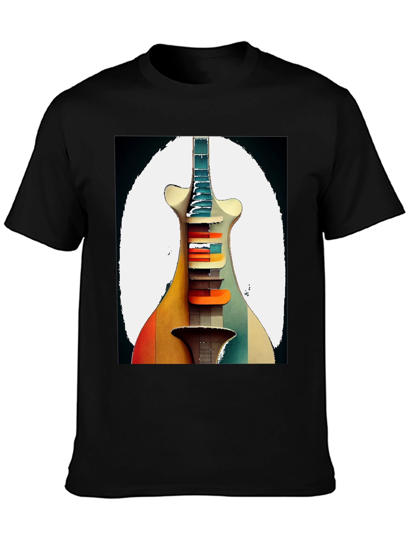Retro Guitar Graphic Tee